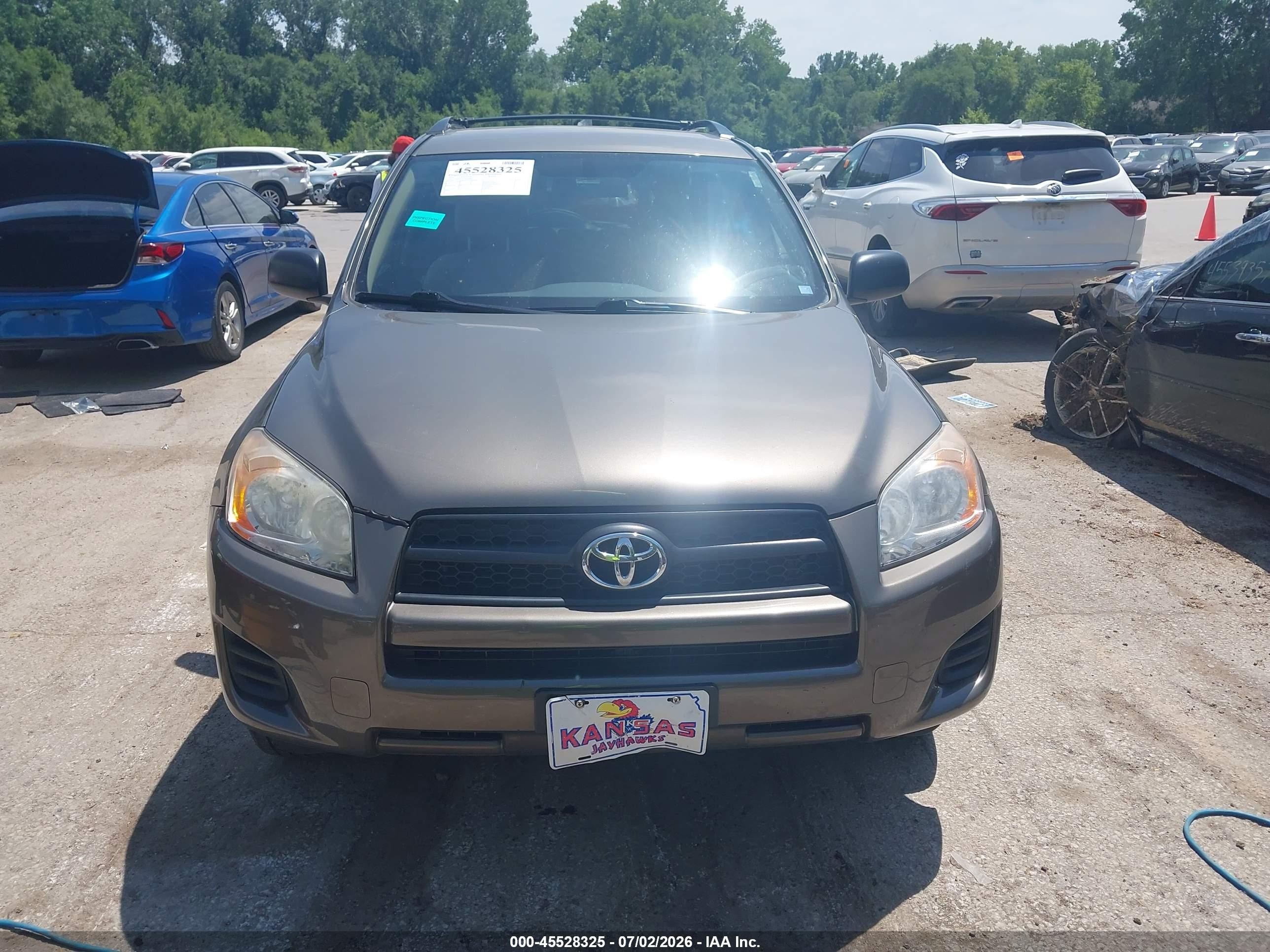 2012 Toyota Rav4   Gray vin: 2T3BF4DV5CW265985