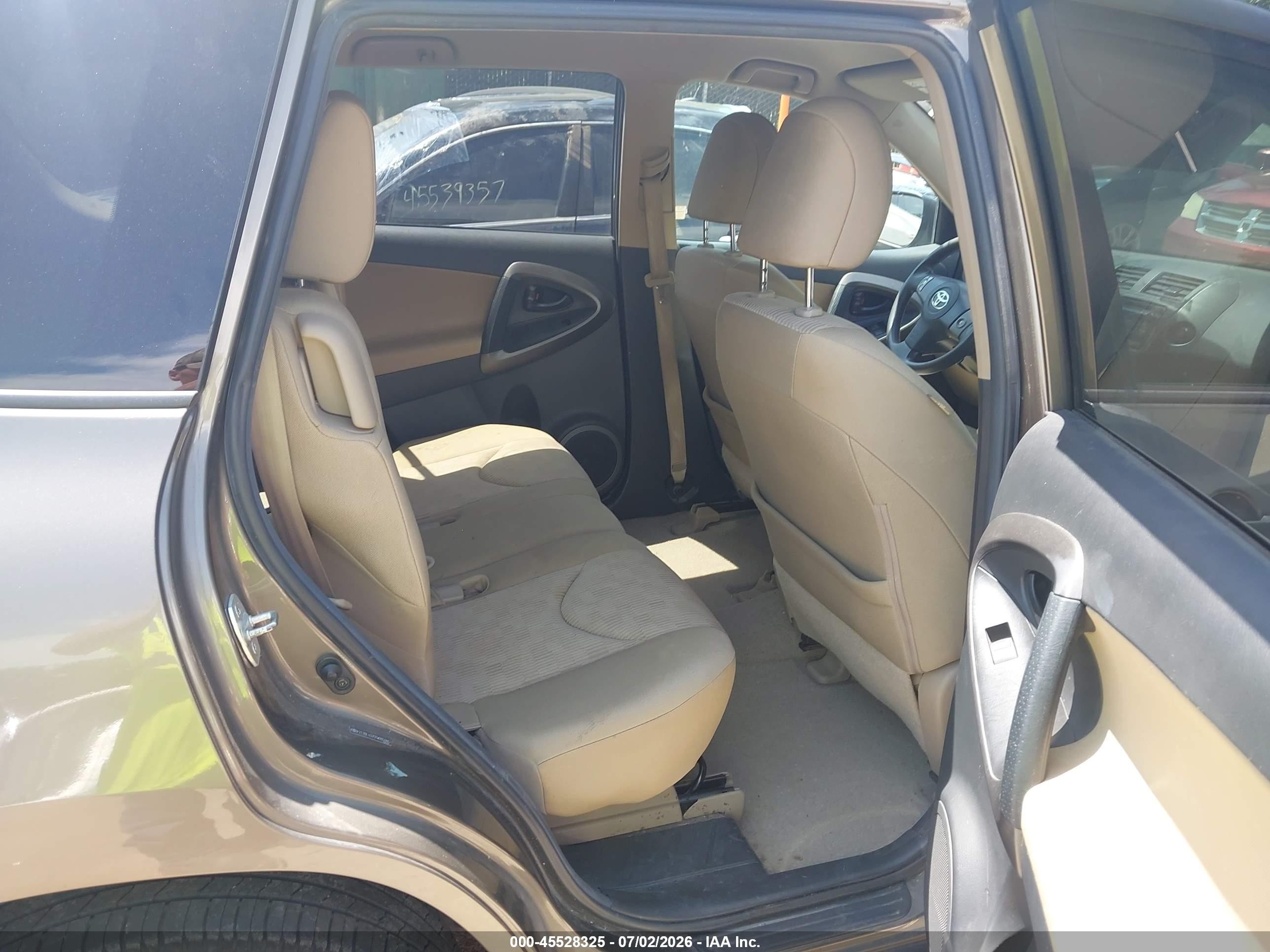 2012 Toyota Rav4   Gray vin: 2T3BF4DV5CW265985