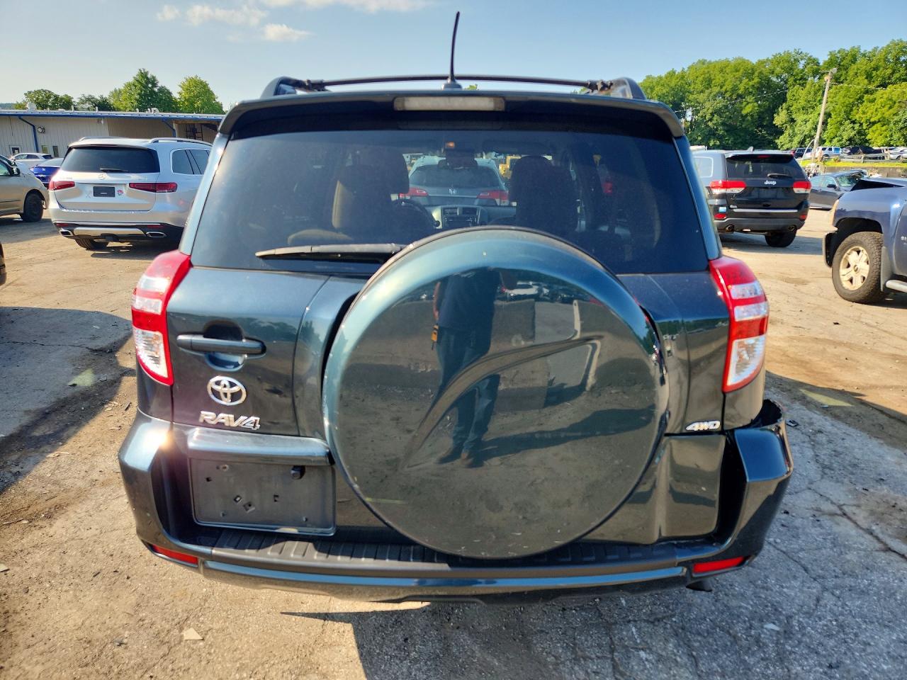 2012 Toyota Rav4 Base Teal vin: 2T3BF4DV5CW267235