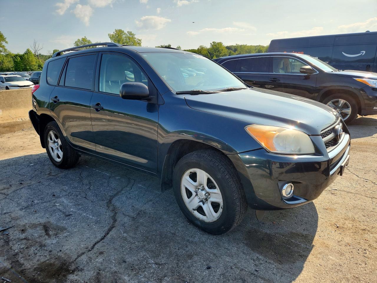 2012 Toyota Rav4 Base Teal vin: 2T3BF4DV5CW267235