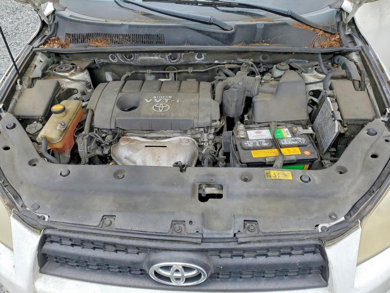 2010 Toyota Rav4 Base White vin: 2T3BF4DV6AW033408
