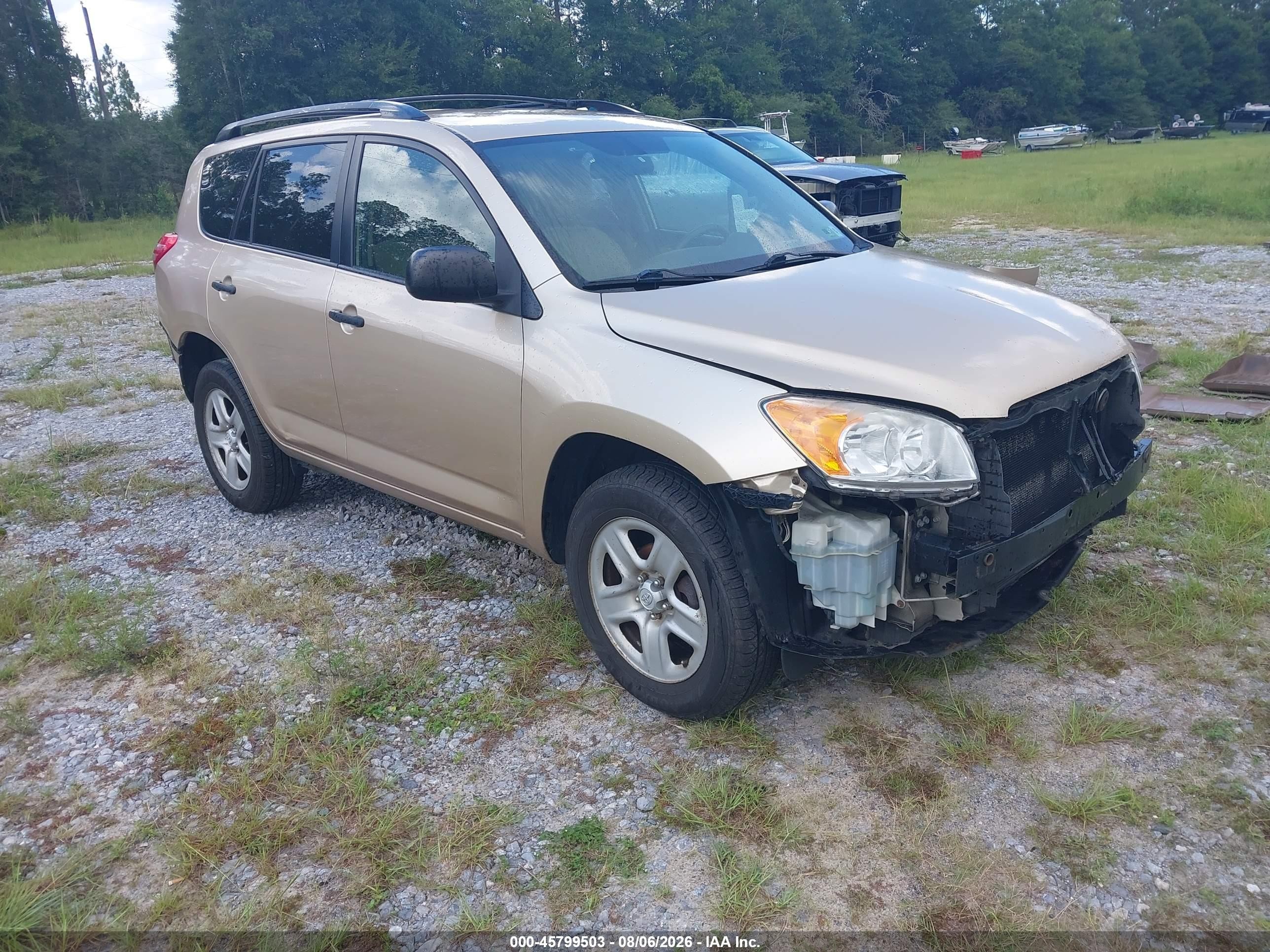 2010 Toyota Rav4   Gold vin: 2T3BF4DV6AW037037