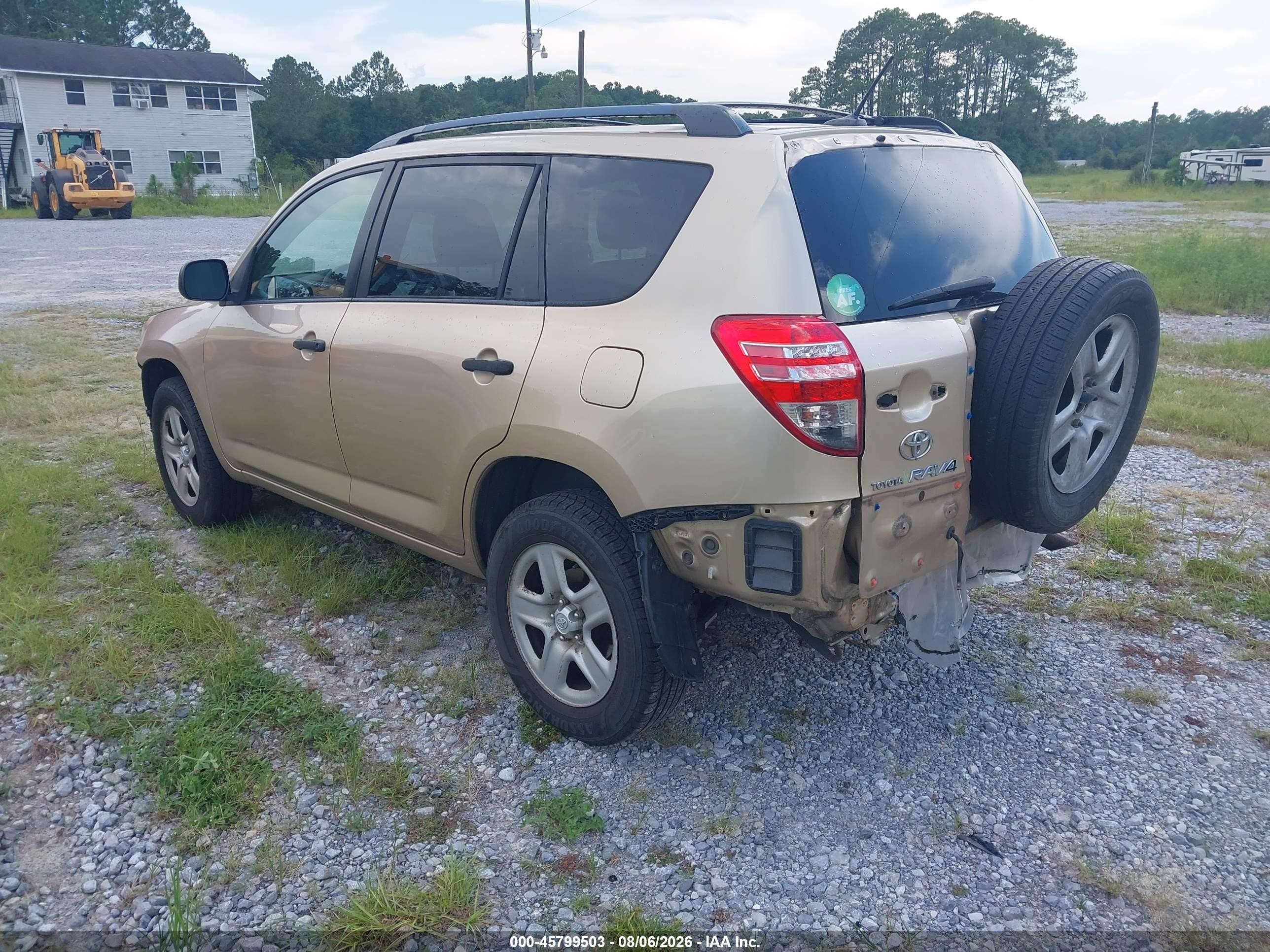 2010 Toyota Rav4   Gold vin: 2T3BF4DV6AW037037