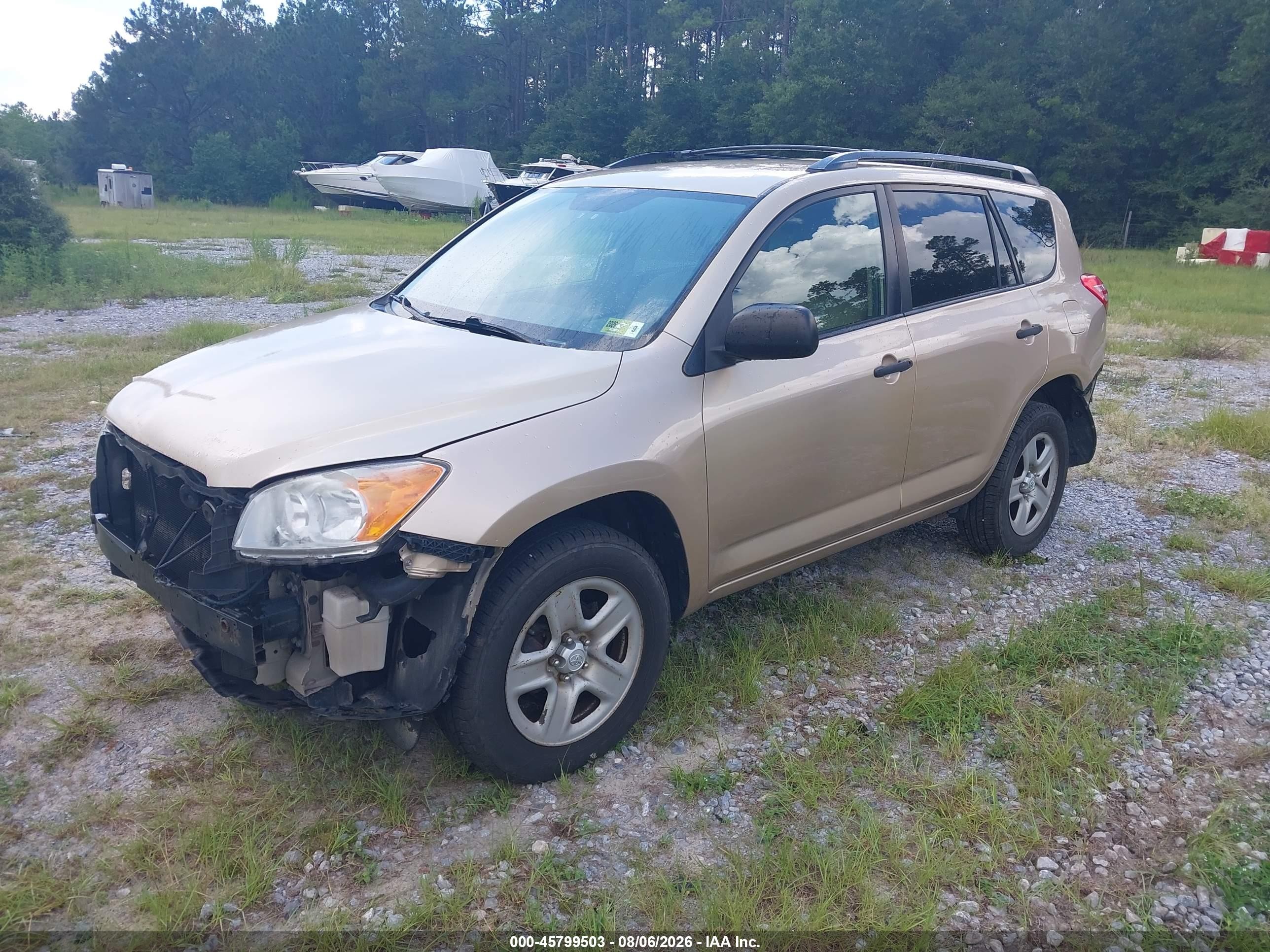 2010 Toyota Rav4   Gold vin: 2T3BF4DV6AW037037