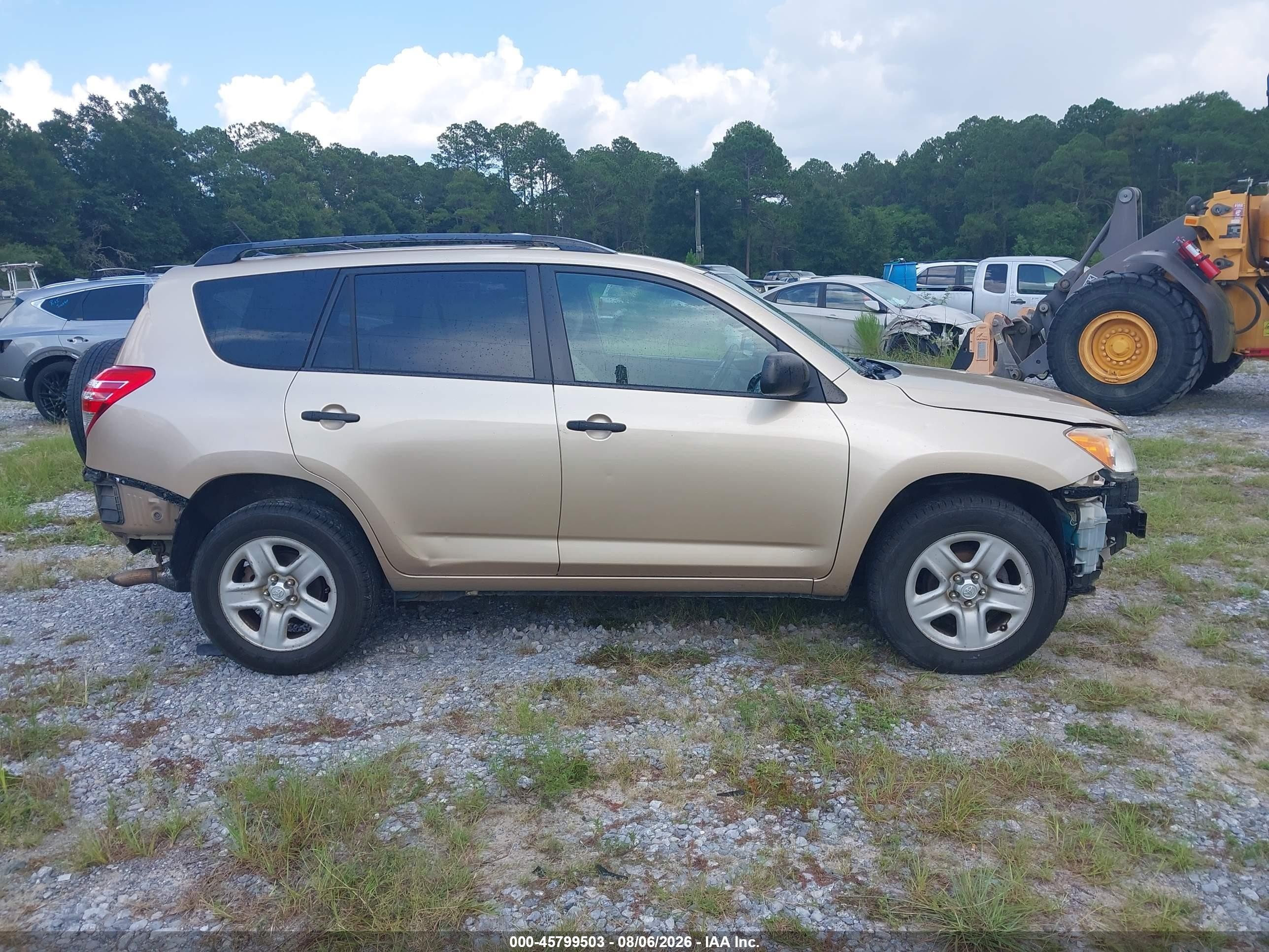 2010 Toyota Rav4   Gold vin: 2T3BF4DV6AW037037