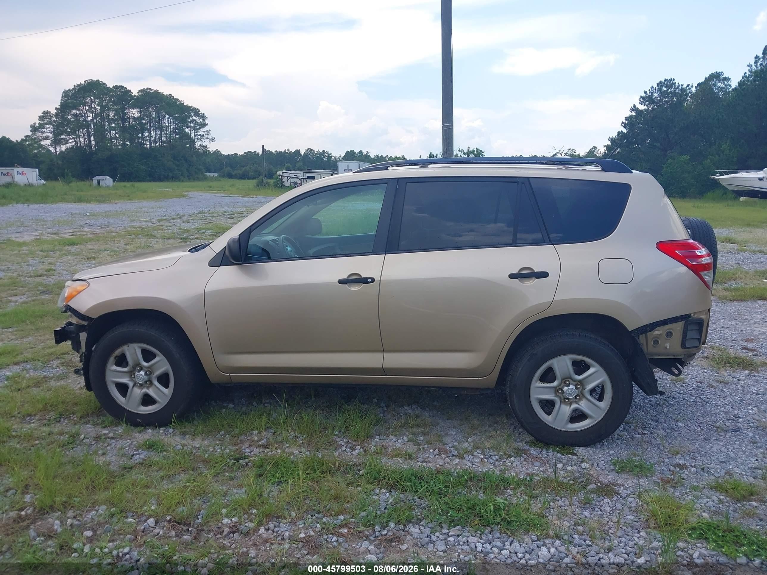 2010 Toyota Rav4   Gold vin: 2T3BF4DV6AW037037