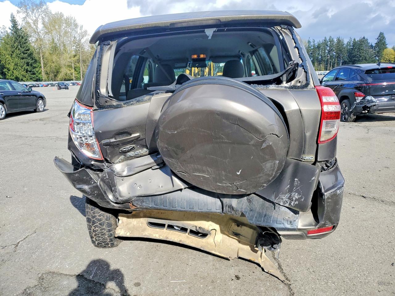2010 Toyota Rav4 Base Brown vin: 2T3BF4DV6AW046272