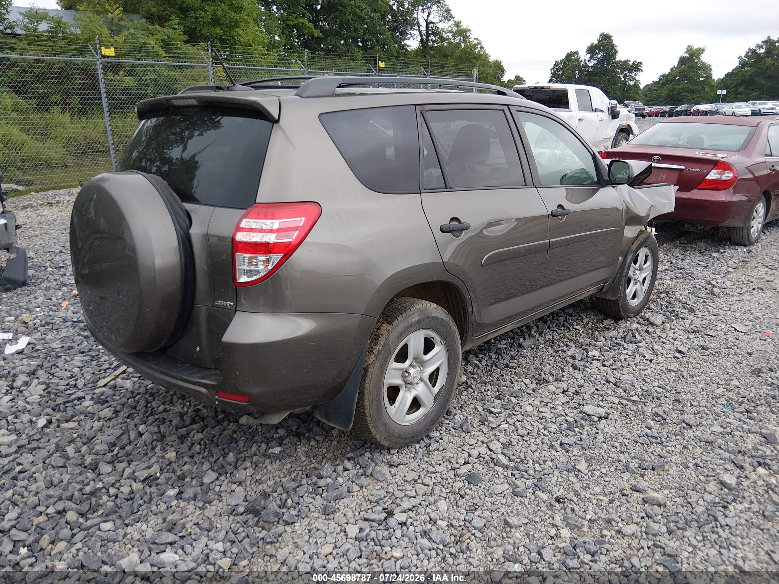 2010 Toyota Rav4 Brown vin: 2T3BF4DV6AW049253