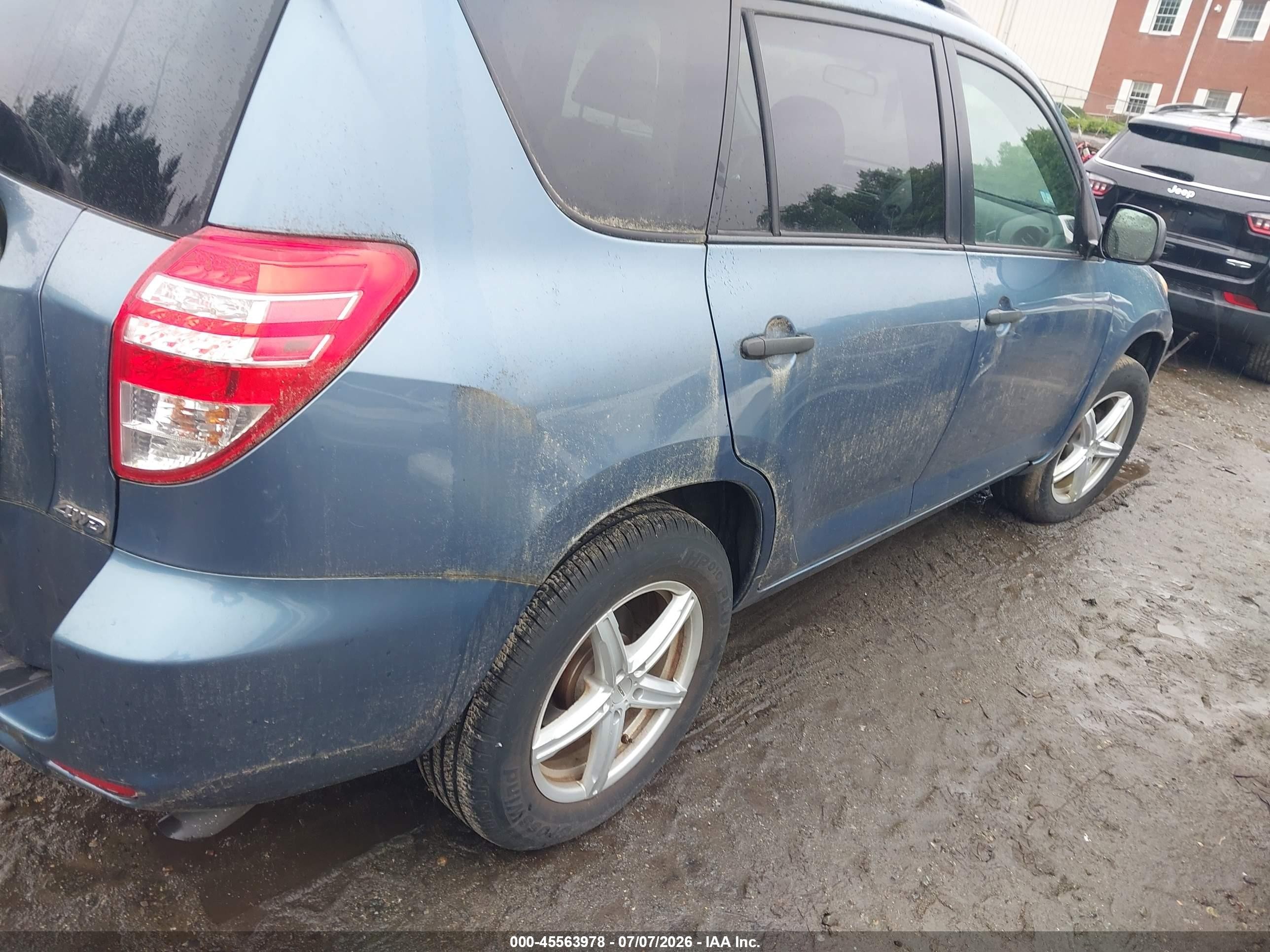 2010 Toyota Rav4   Blue vin: 2T3BF4DV6AW055750