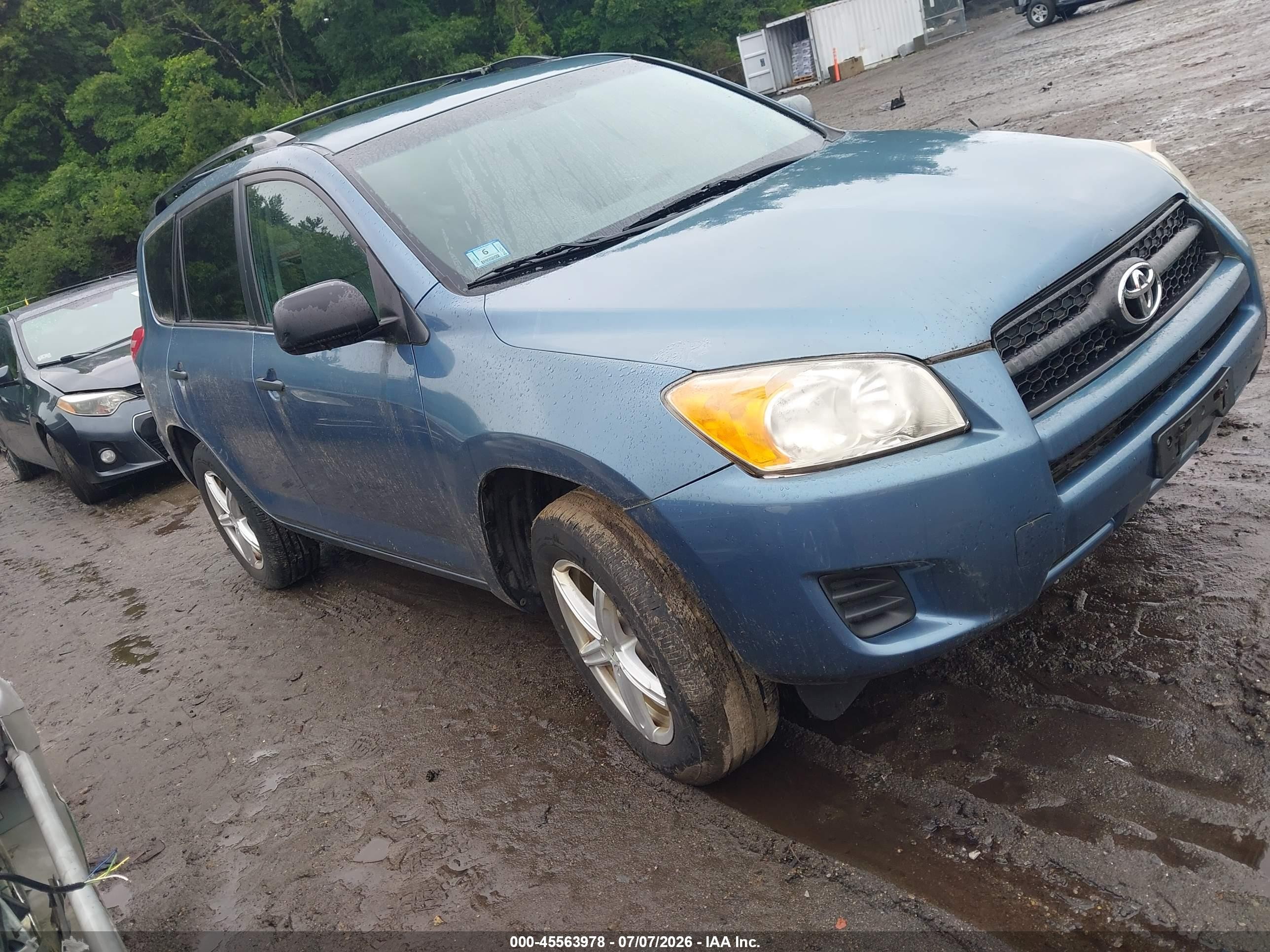 2010 Toyota Rav4   Blue vin: 2T3BF4DV6AW055750
