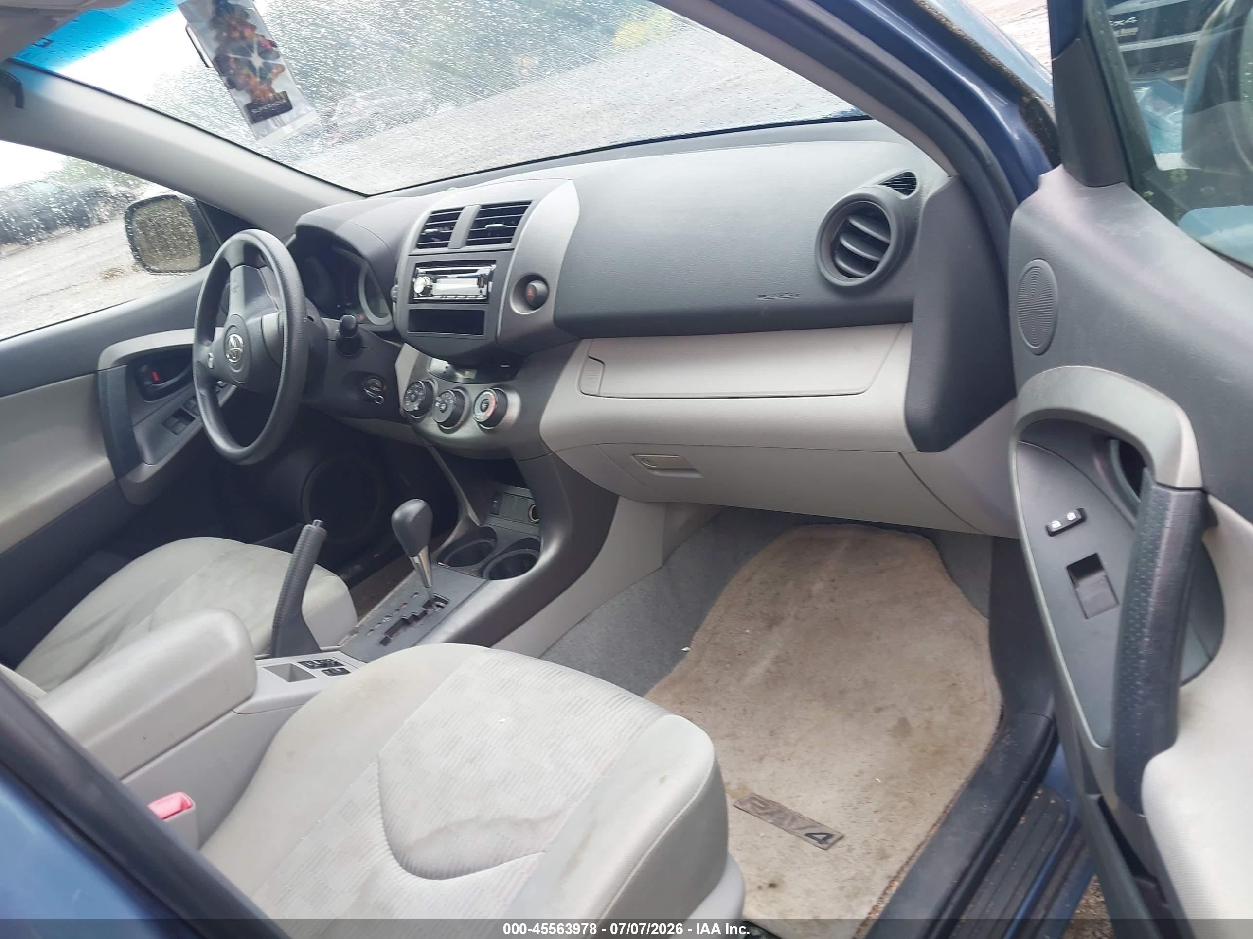 2010 Toyota Rav4   Blue vin: 2T3BF4DV6AW055750