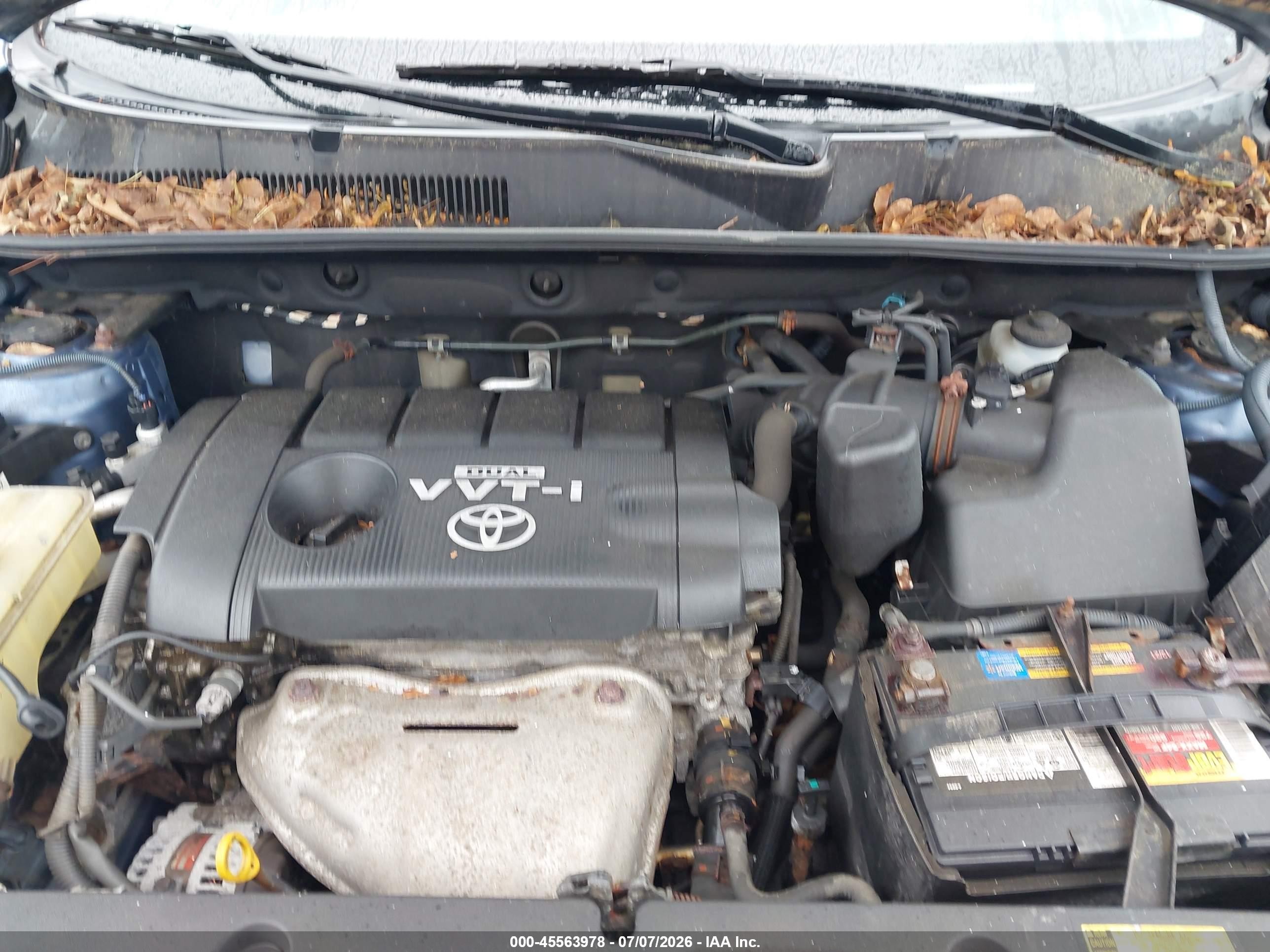 2010 Toyota Rav4   Blue vin: 2T3BF4DV6AW055750