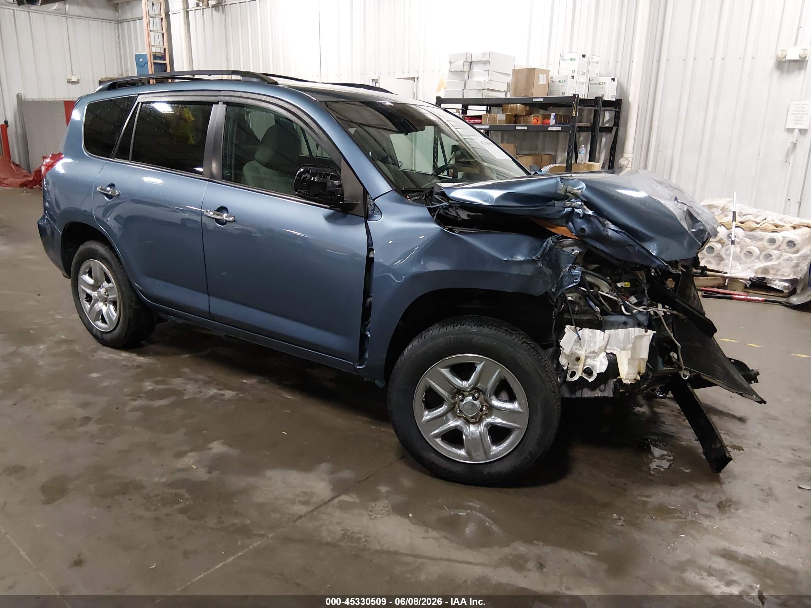 2010 Toyota Rav4   Синий vin: 2T3BF4DV6AW059166