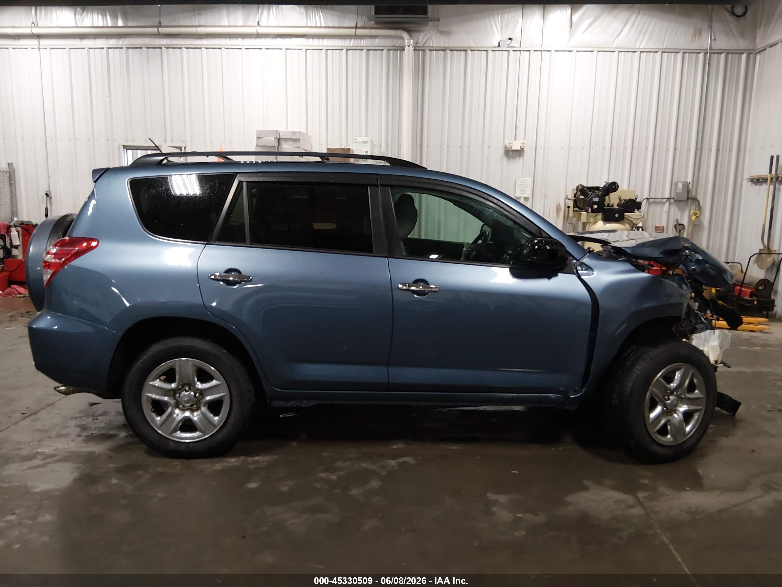 2010 Toyota Rav4   Blue vin: 2T3BF4DV6AW059166