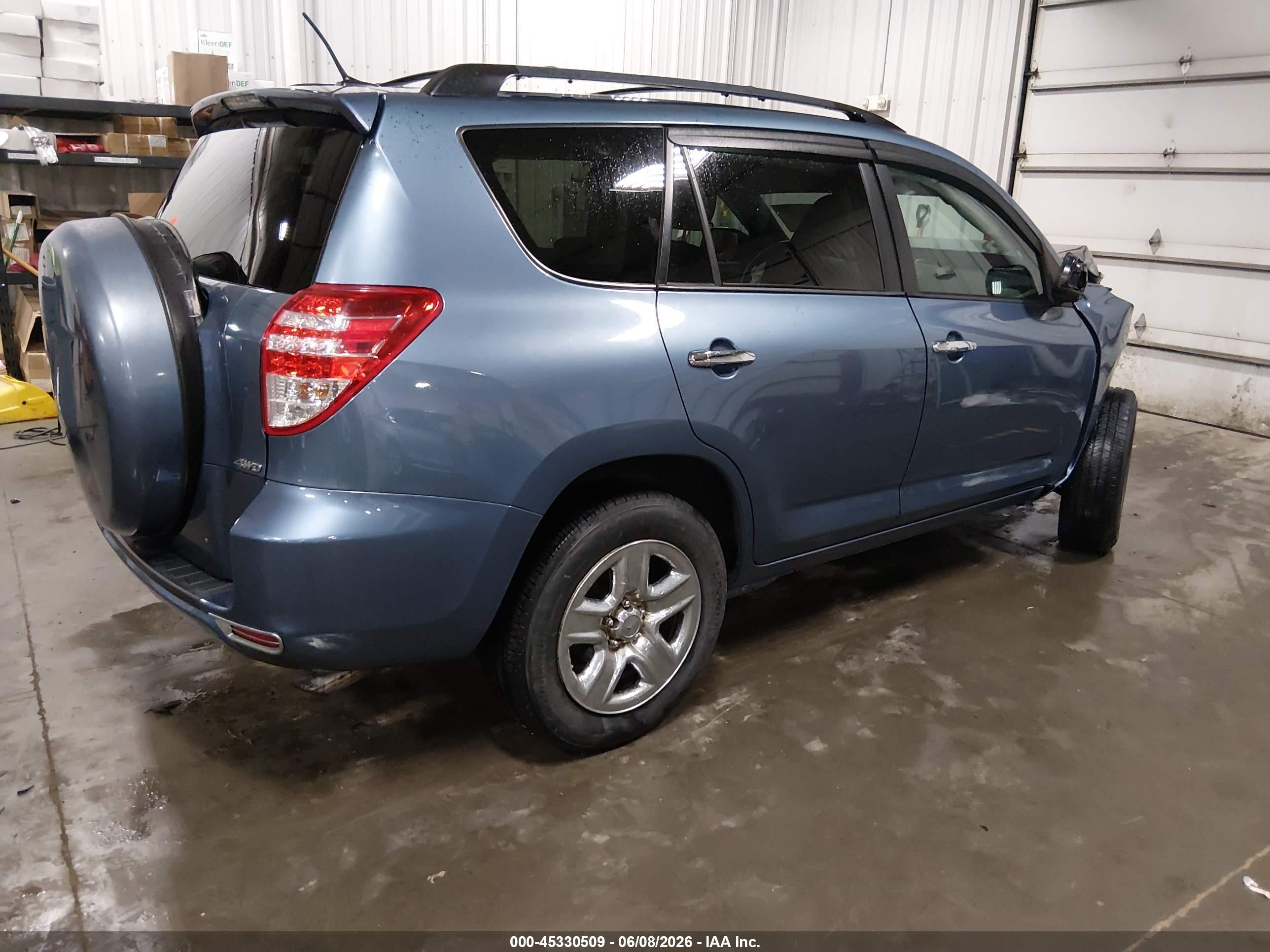 2010 Toyota Rav4   Blue vin: 2T3BF4DV6AW059166