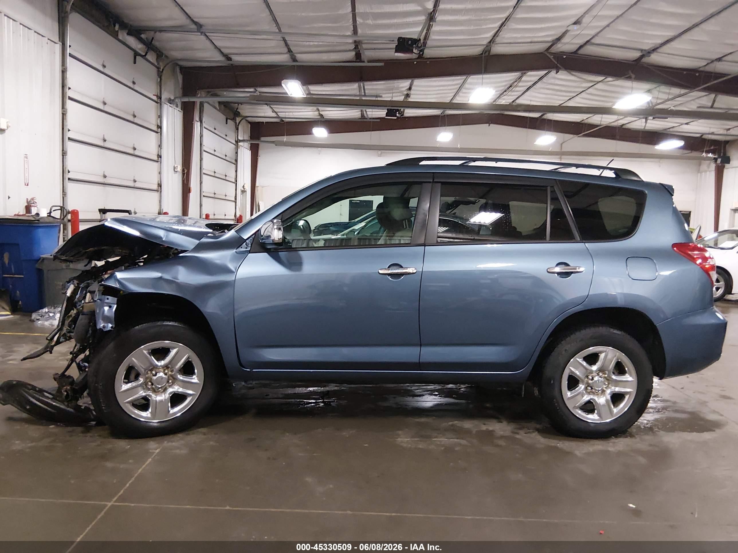 2010 Toyota Rav4   Blue vin: 2T3BF4DV6AW059166