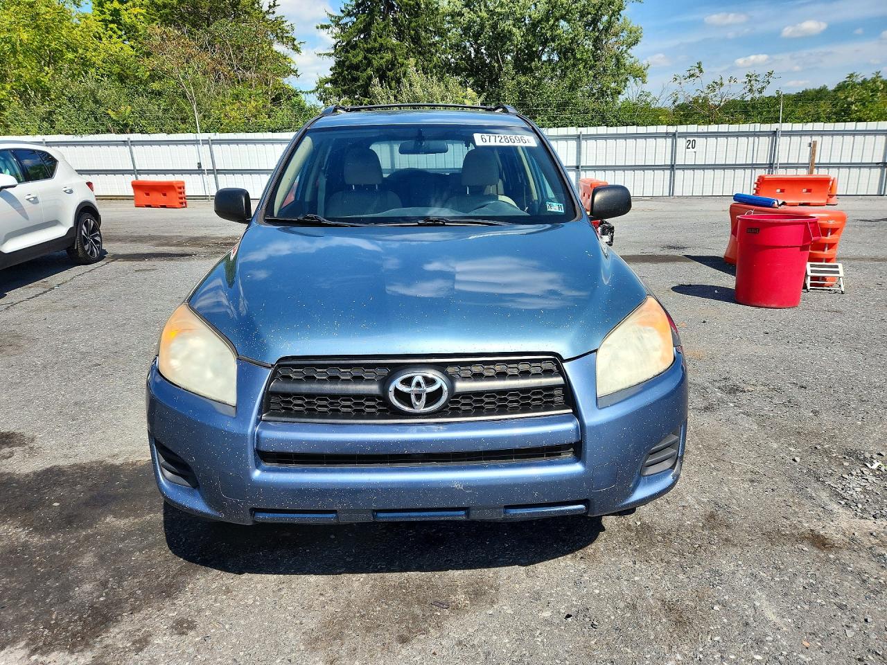 2010 Toyota Rav4 Base Blue vin: 2T3BF4DV6AW067543