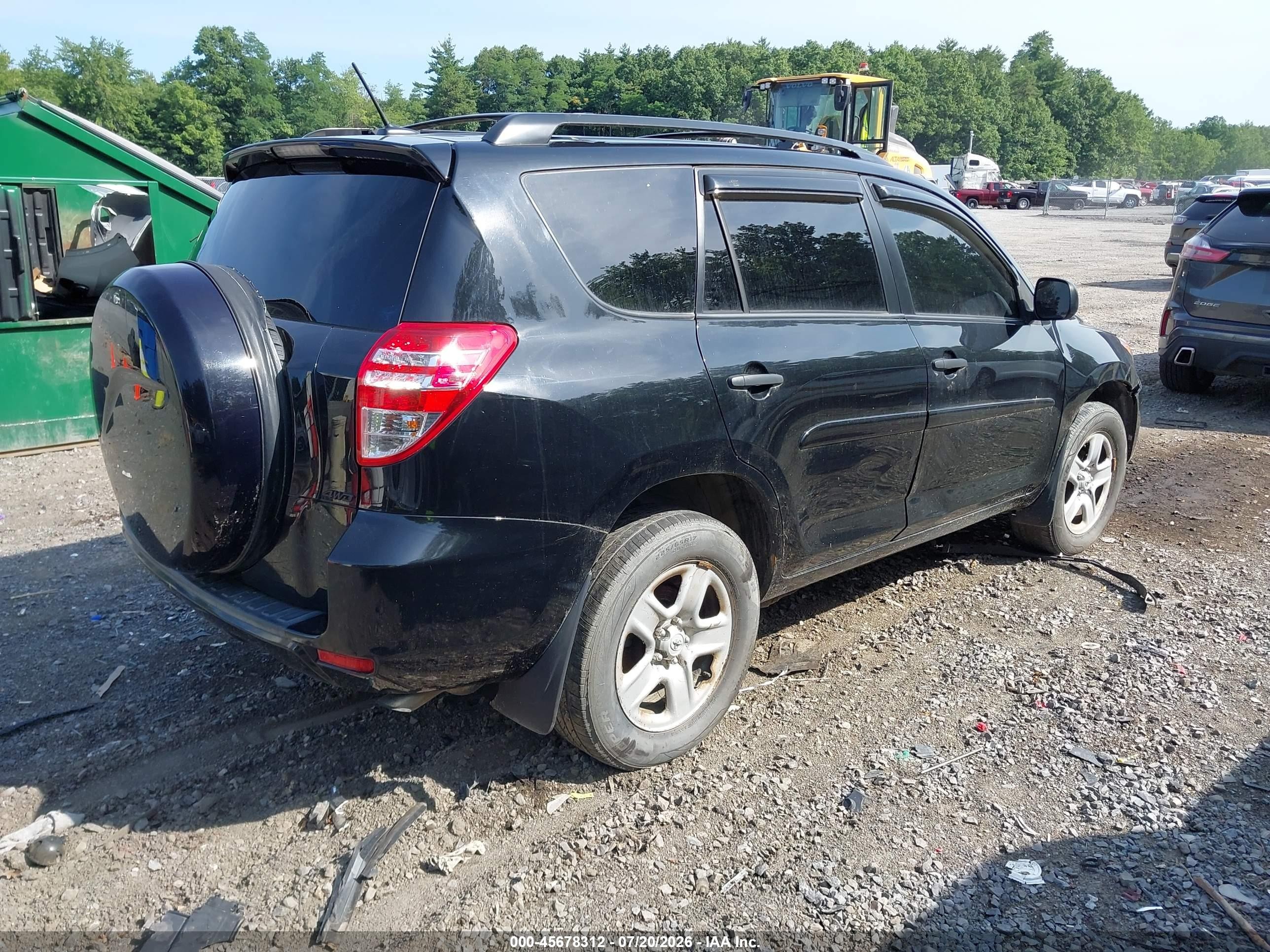 2010 Toyota Rav4   Black vin: 2T3BF4DV6AW078283