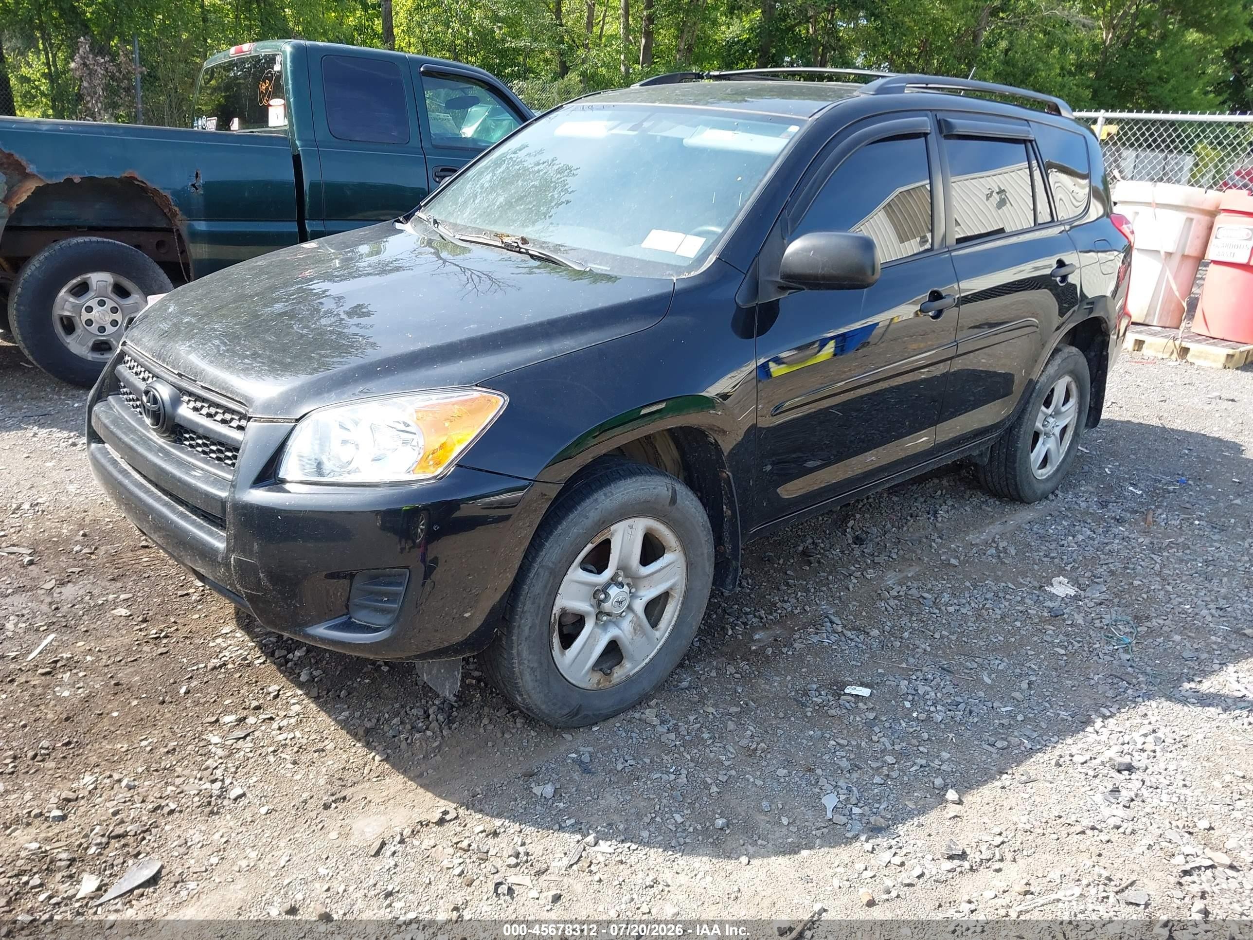 2010 Toyota Rav4   Black vin: 2T3BF4DV6AW078283