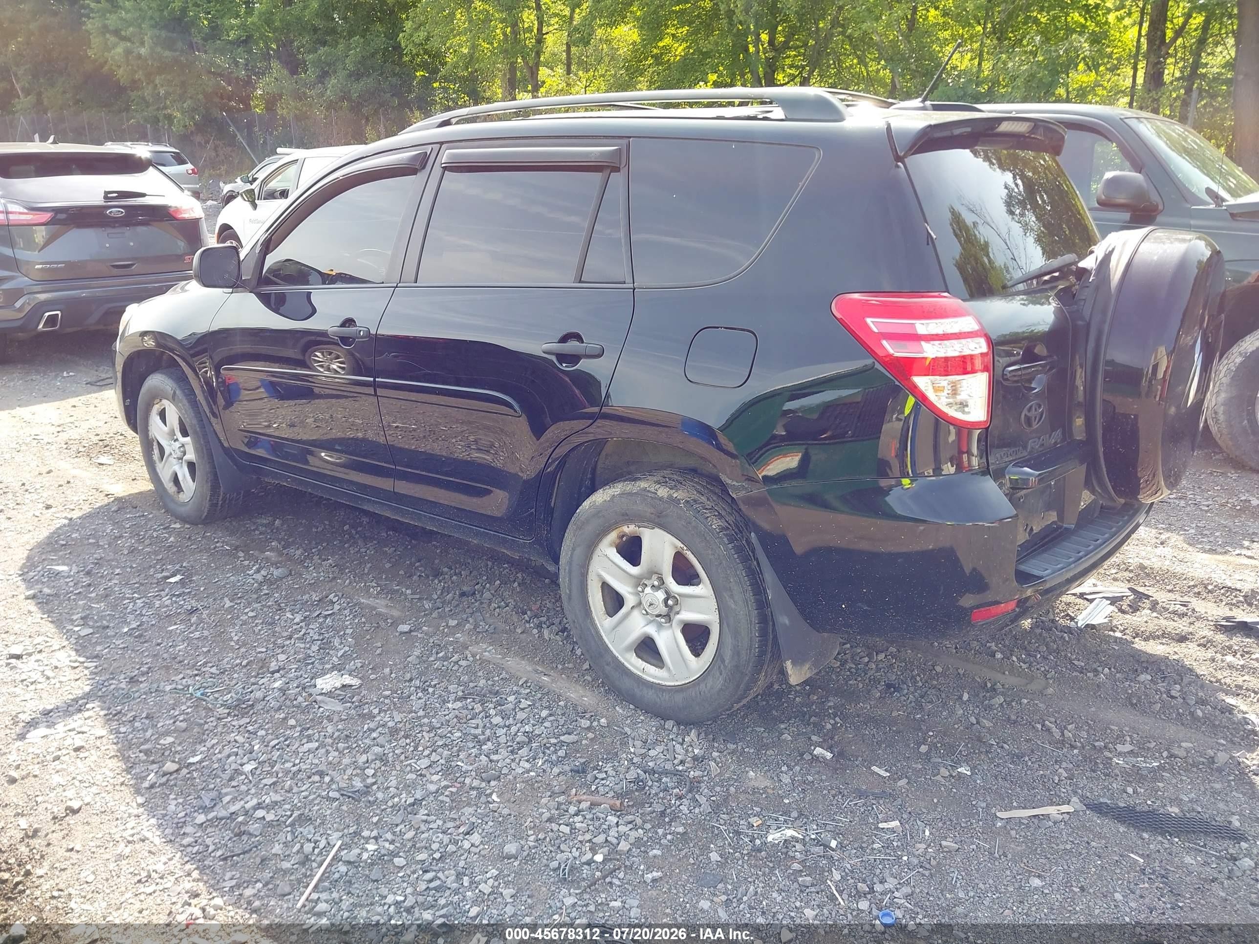 2010 Toyota Rav4   Black vin: 2T3BF4DV6AW078283