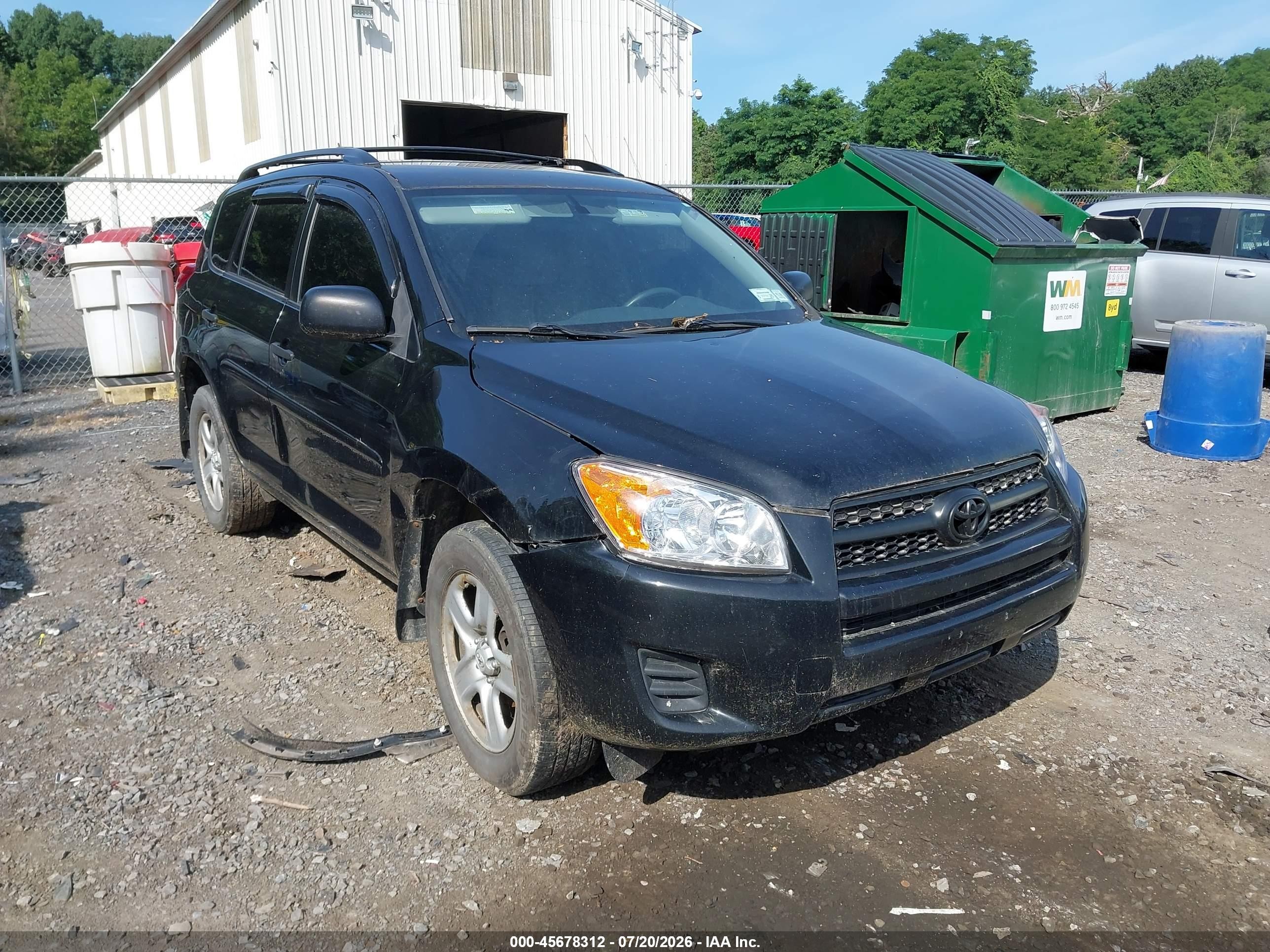 2010 Toyota Rav4   Black vin: 2T3BF4DV6AW078283