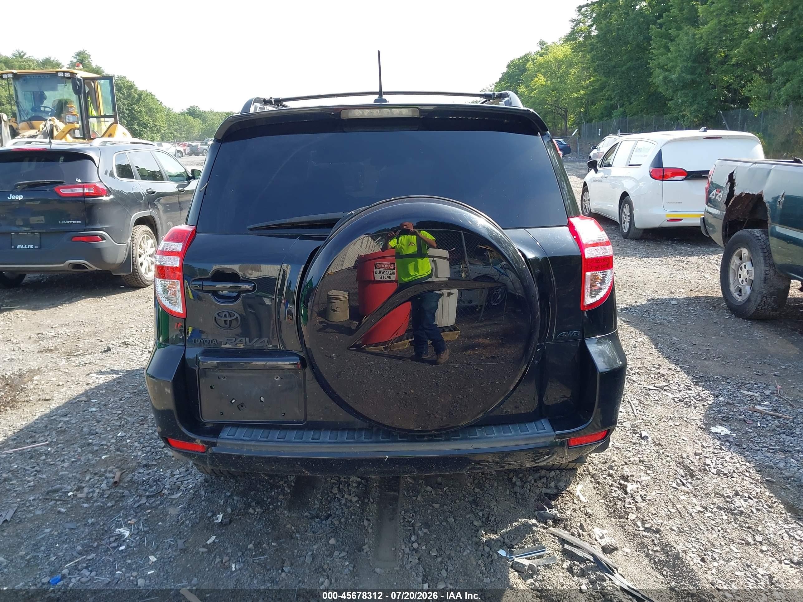 2010 Toyota Rav4   Black vin: 2T3BF4DV6AW078283