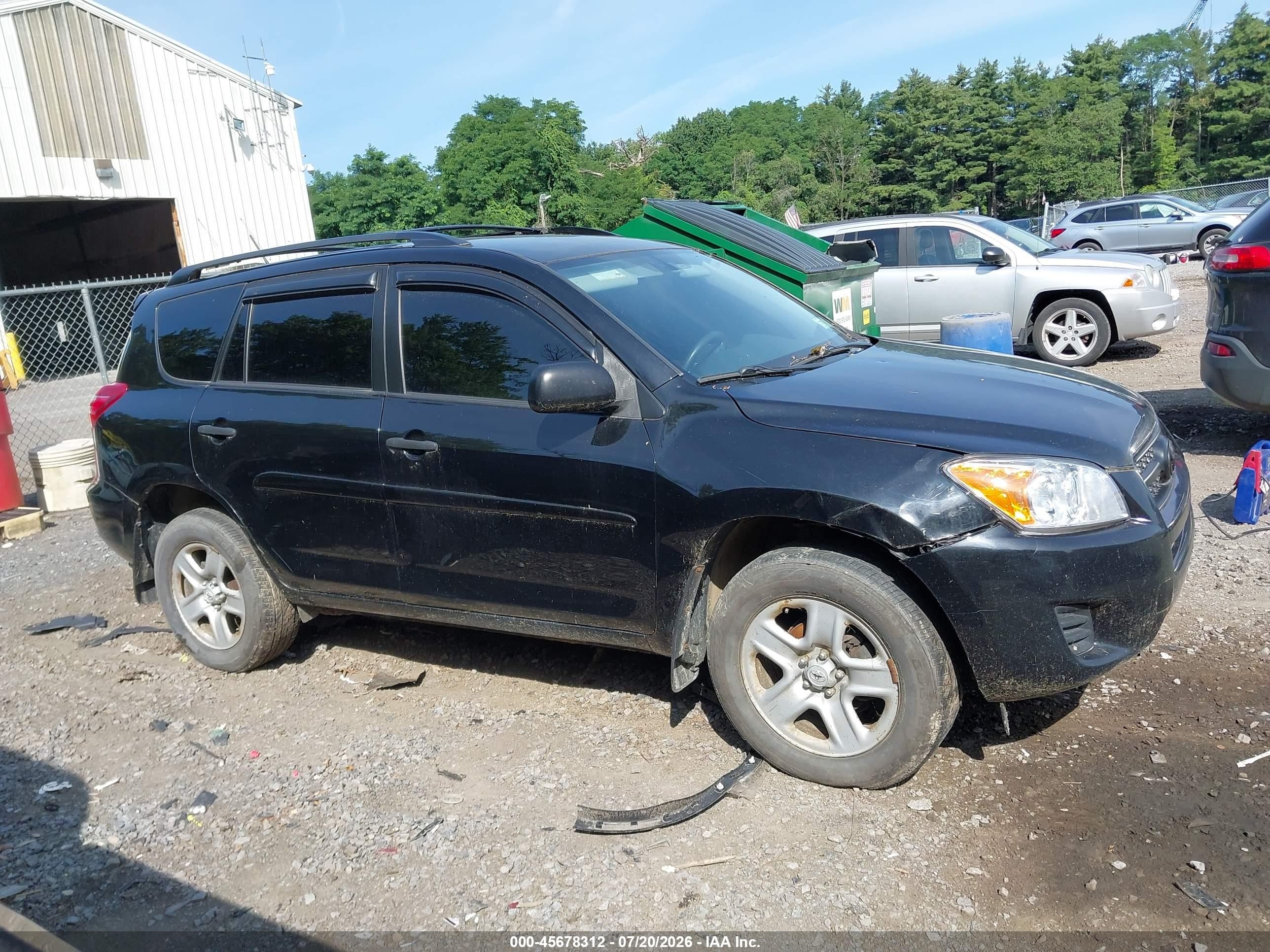 2010 Toyota Rav4   Black vin: 2T3BF4DV6AW078283