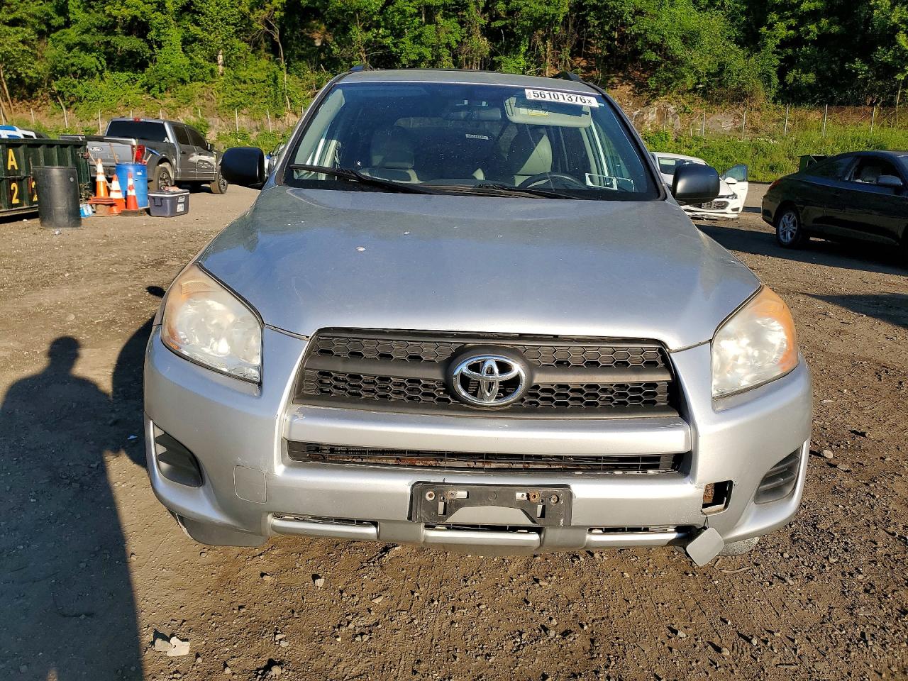 2011 Toyota Rav4 Base Silver vin: 2T3BF4DV6BW105158