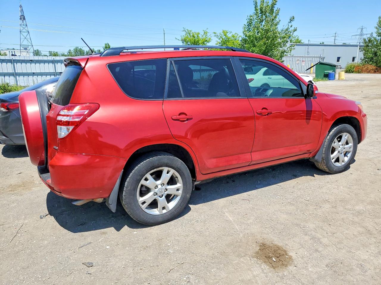2011 Toyota Rav4 Base Красный vin: 2T3BF4DV6BW124230