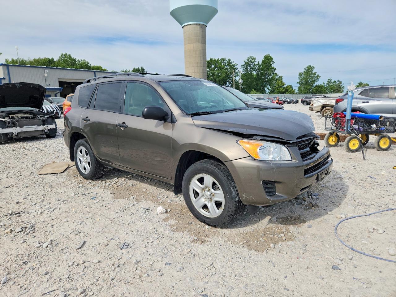 2011 Toyota Rav4 Base Brown vin: 2T3BF4DV6BW134949