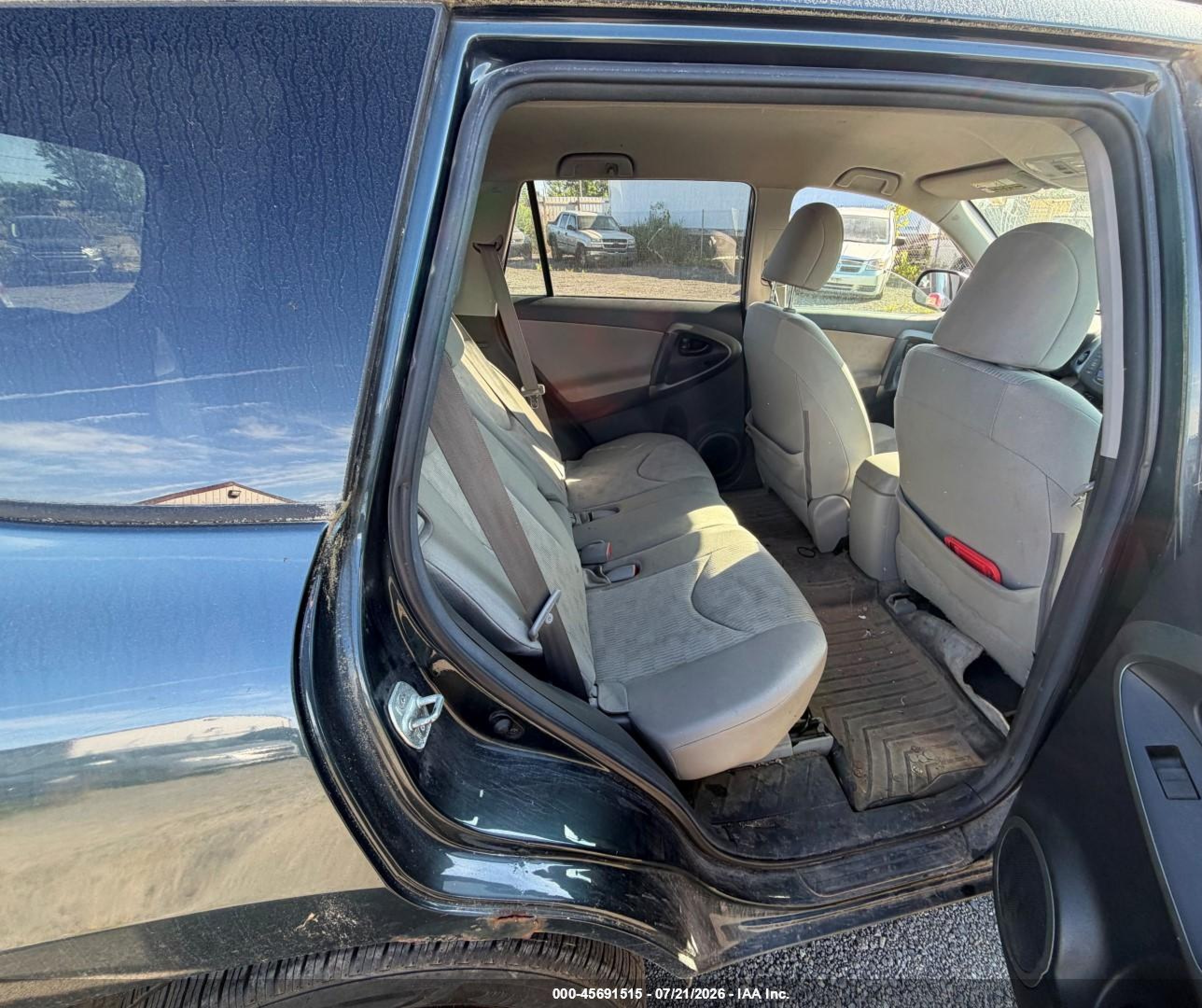 2011 Toyota Rav4   Blue vin: 2T3BF4DV6BW140606