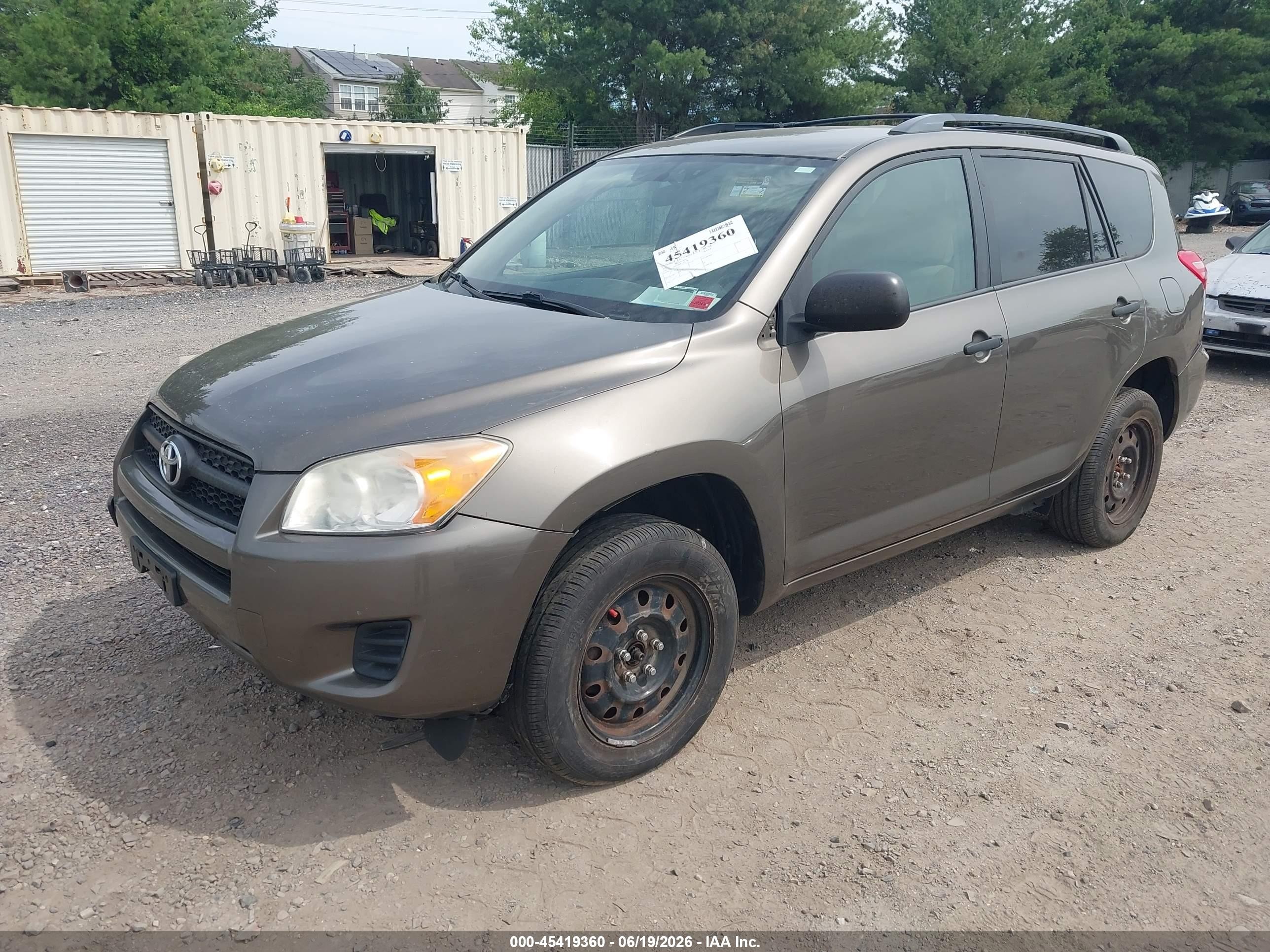2011 Toyota Rav4   Brown vin: 2T3BF4DV6BW141173
