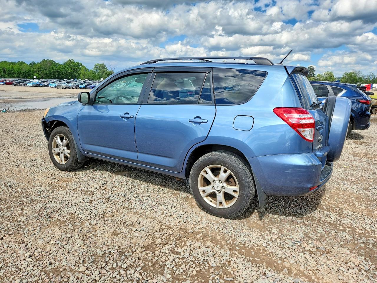 2011 Toyota Rav4 Base Blue vin: 2T3BF4DV6BW154697