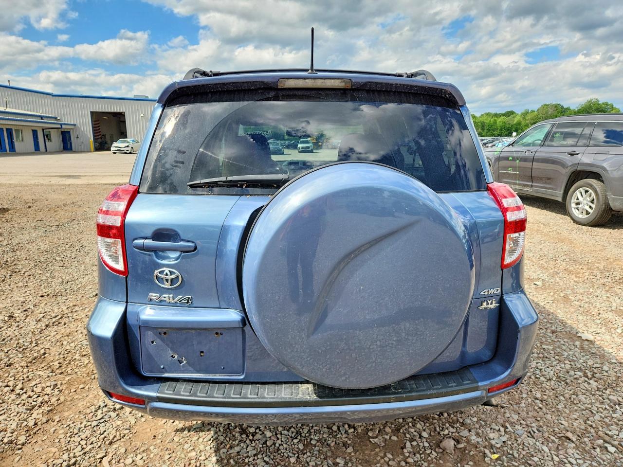 2011 Toyota Rav4 Base Blue vin: 2T3BF4DV6BW154697