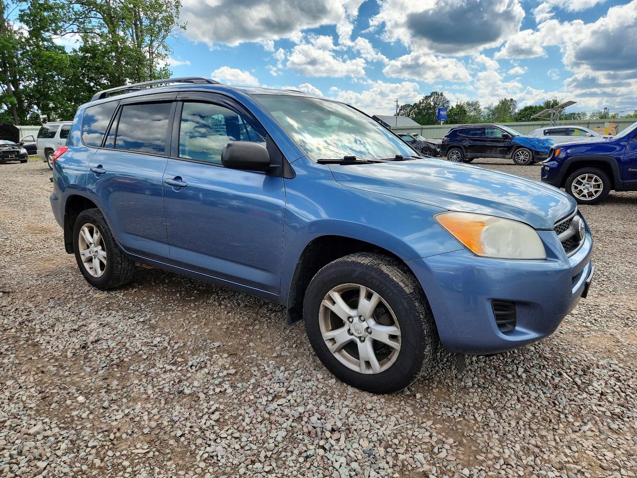 2011 Toyota Rav4 Base Blue vin: 2T3BF4DV6BW154697