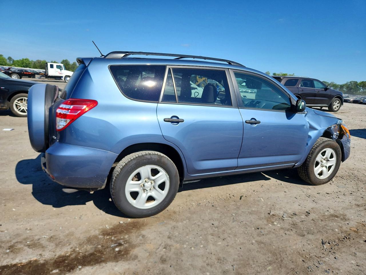 2011 Toyota Rav4 Base Blue vin: 2T3BF4DV6BW169149