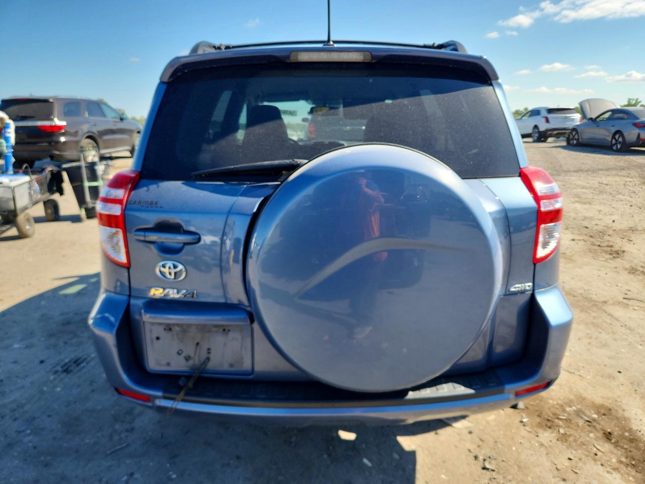 2011 Toyota Rav4 Base Blue vin: 2T3BF4DV6BW169149