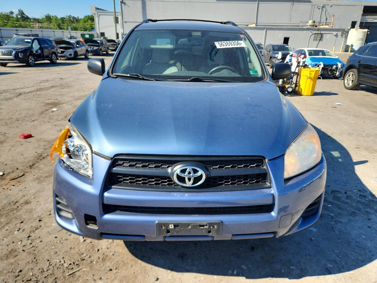 2011 Toyota Rav4 Base Blue vin: 2T3BF4DV6BW169149