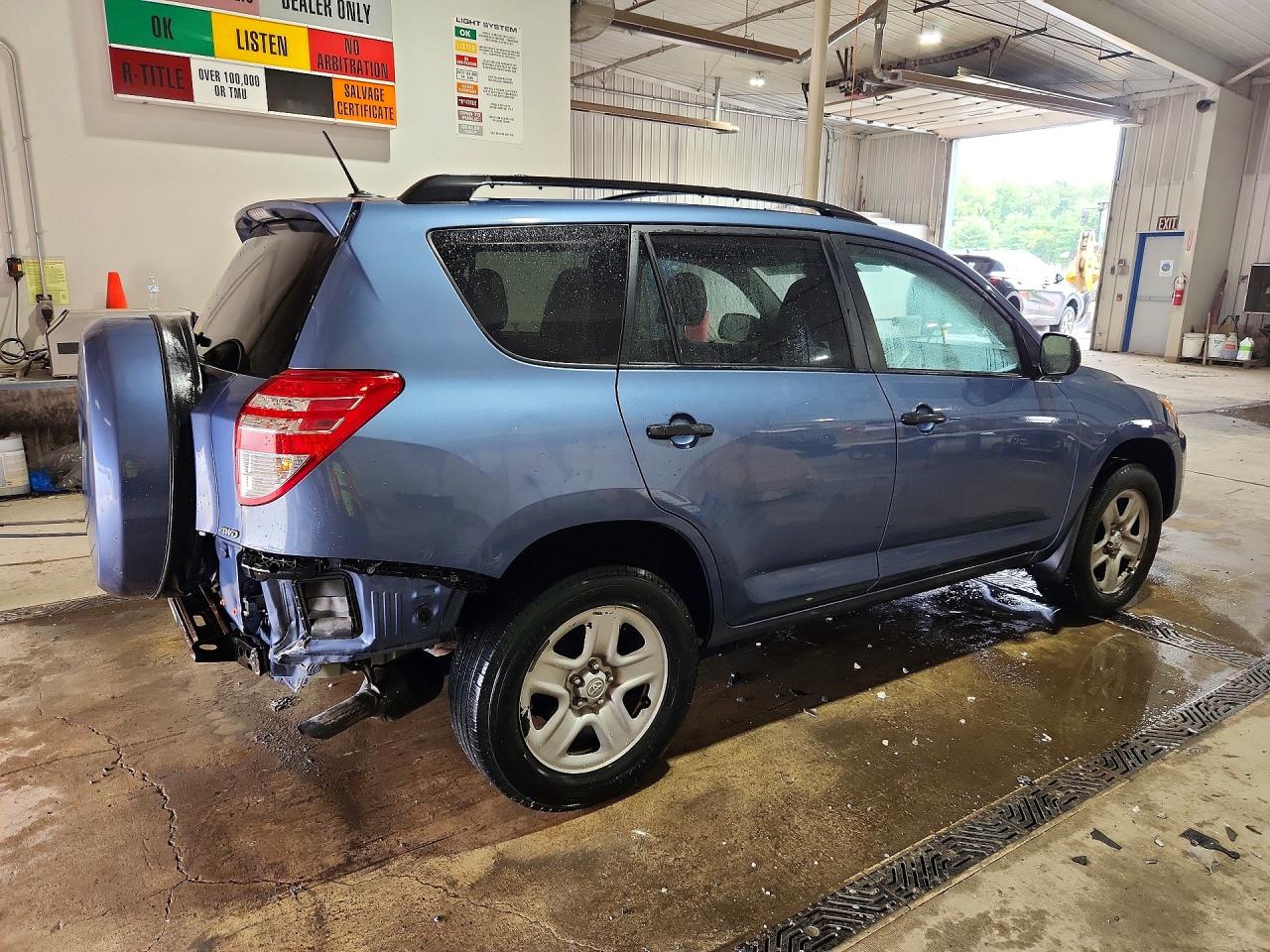 2011 Toyota Rav4 Base Синий vin: 2T3BF4DV6BW177557