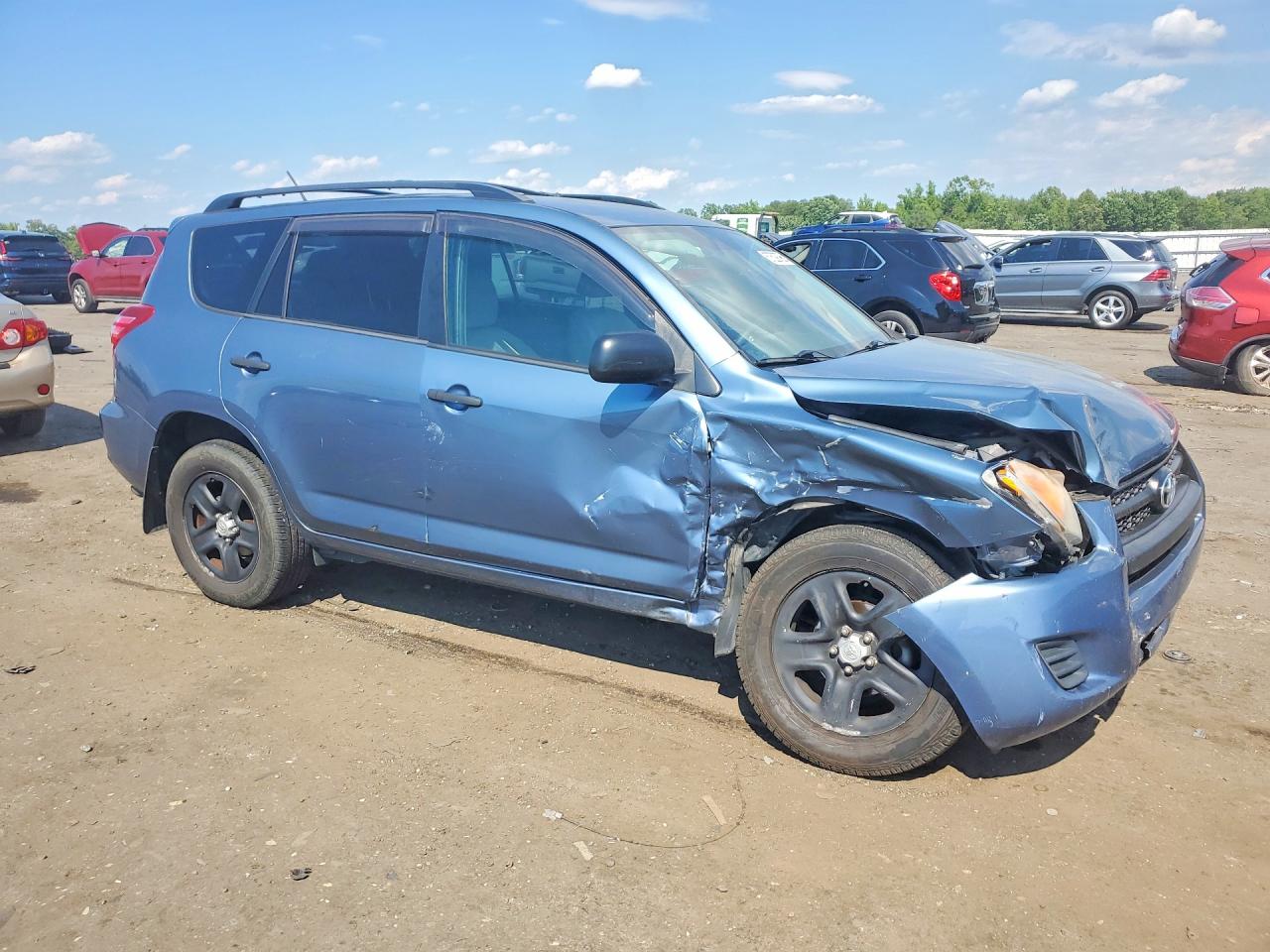 2012 Toyota Rav4 Base Blue vin: 2T3BF4DV6CW181660