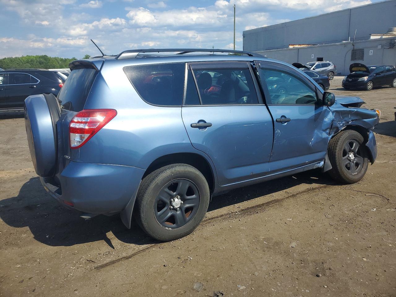 2012 Toyota Rav4 Base Blue vin: 2T3BF4DV6CW181660