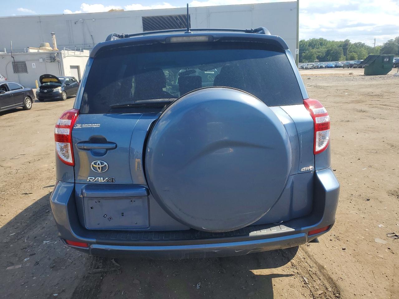 2012 Toyota Rav4 Base Blue vin: 2T3BF4DV6CW181660