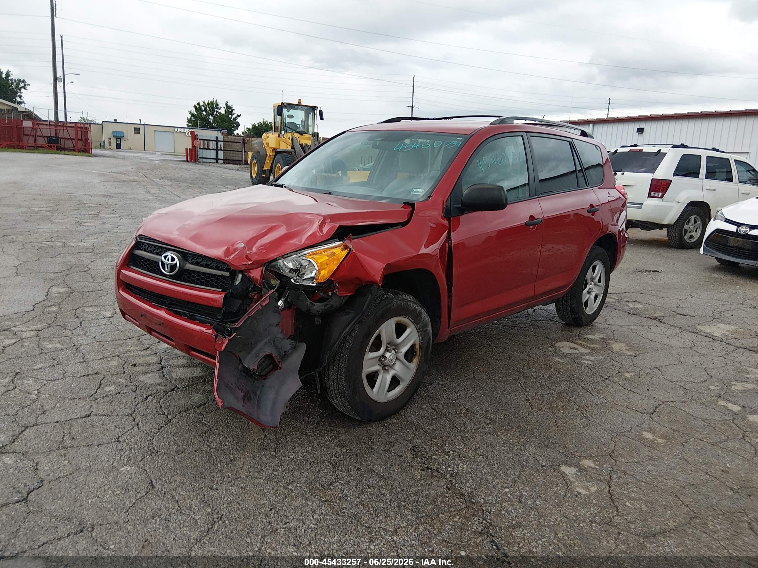 2012 Toyota Rav4   Red vin: 2T3BF4DV6CW192142