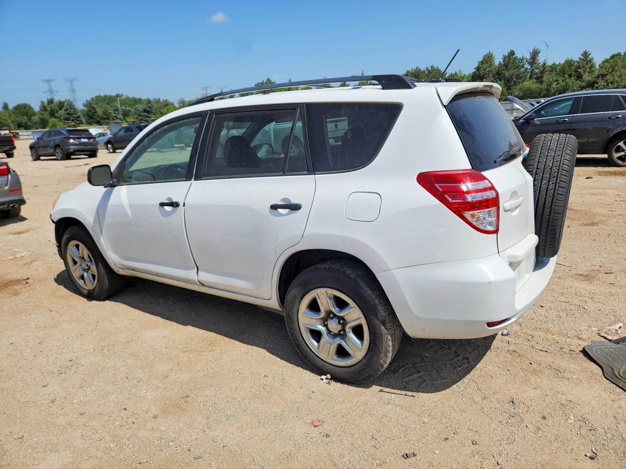 2012 Toyota Rav4 Base Белый vin: 2T3BF4DV6CW195770