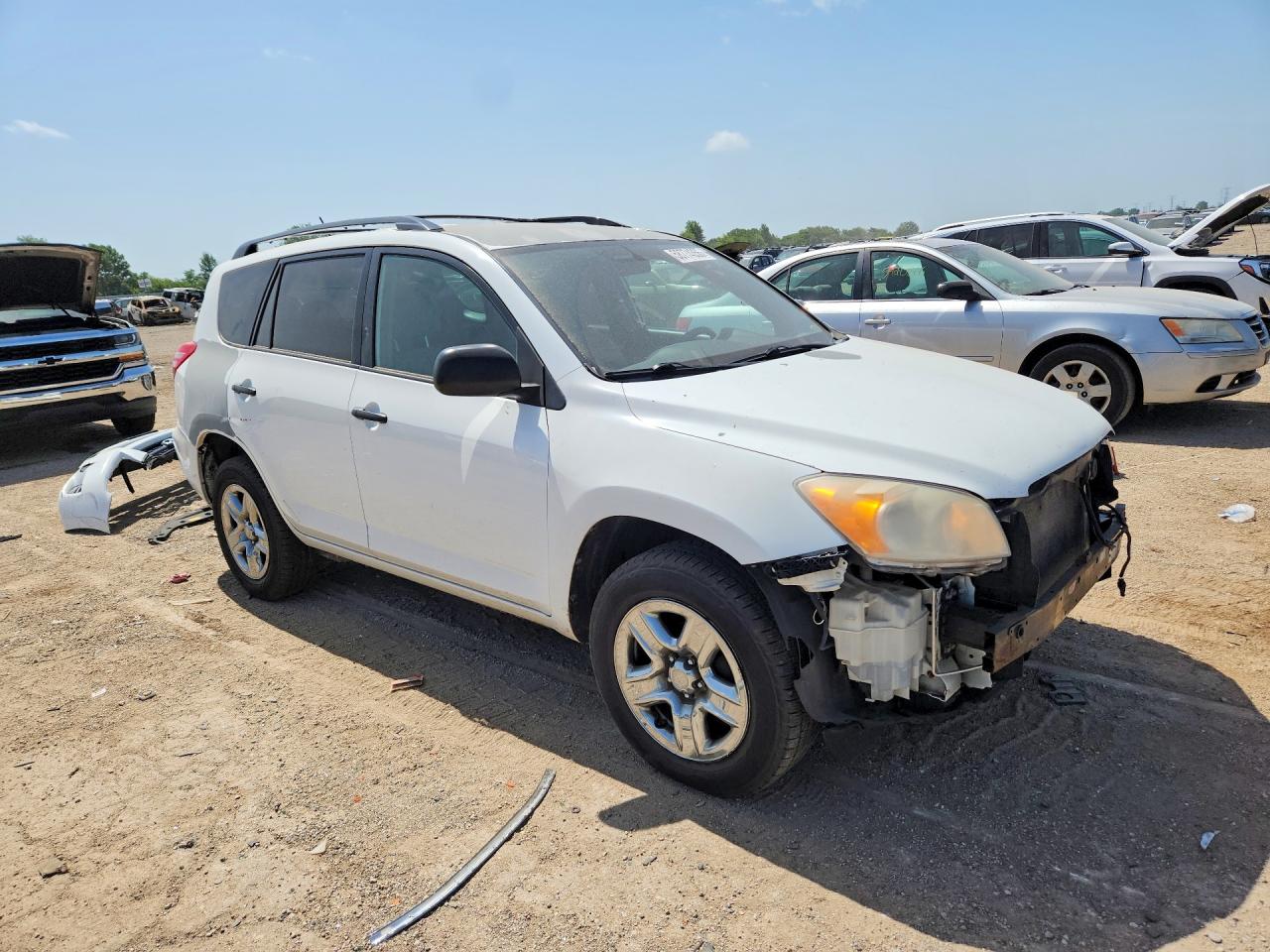 2012 Toyota Rav4 Base Белый vin: 2T3BF4DV6CW195770