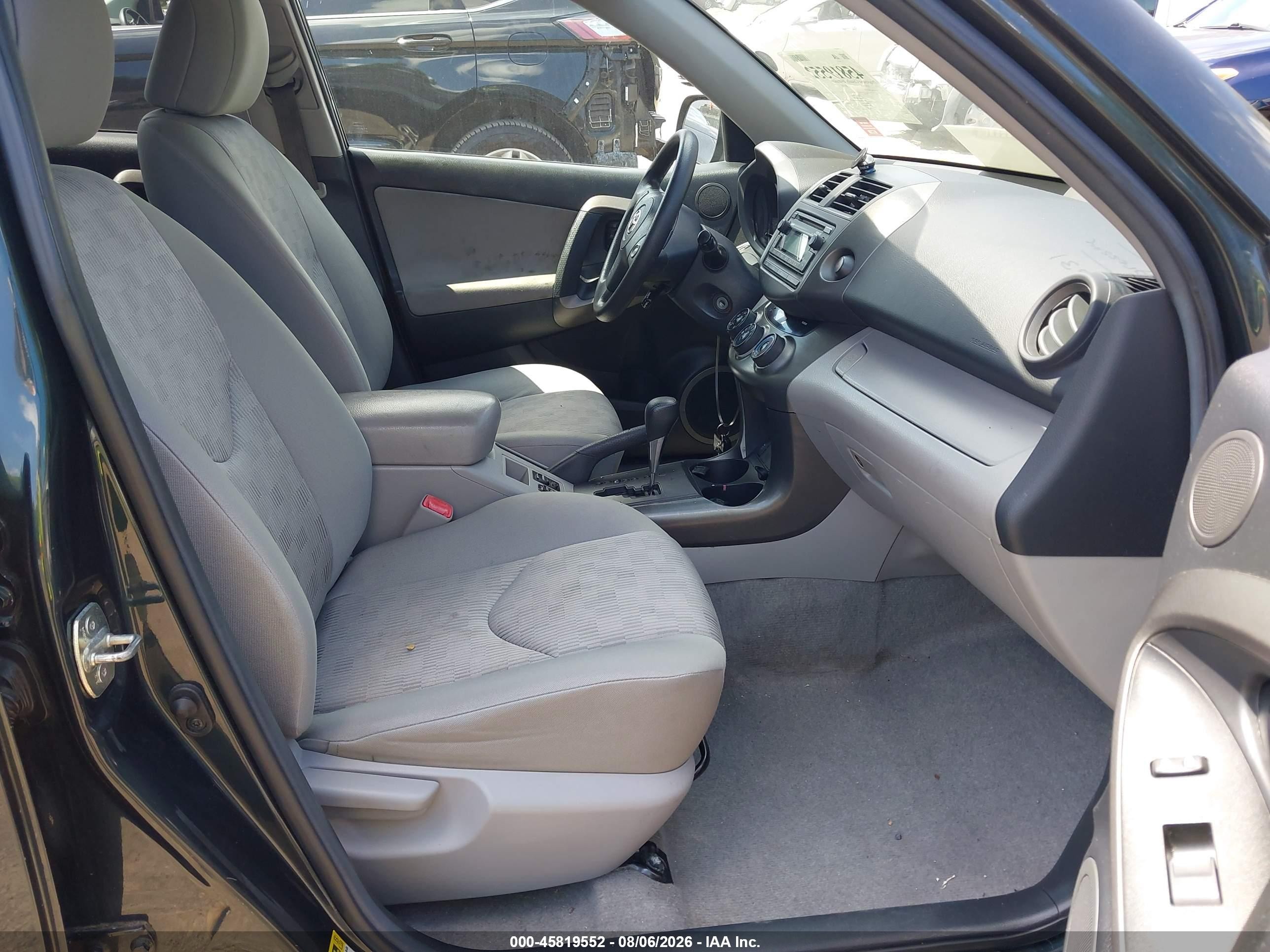 2012 Toyota Rav4   Blue vin: 2T3BF4DV6CW209716