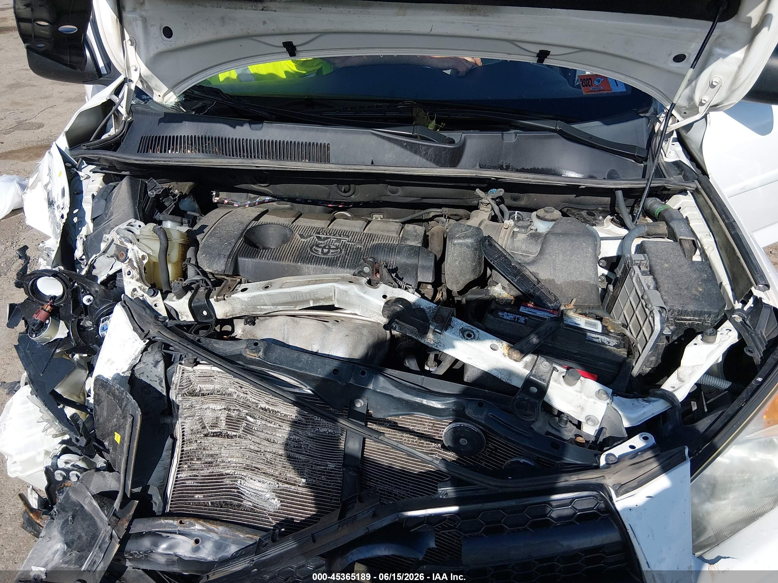 2012 Toyota Rav4   White vin: 2T3BF4DV6CW223776