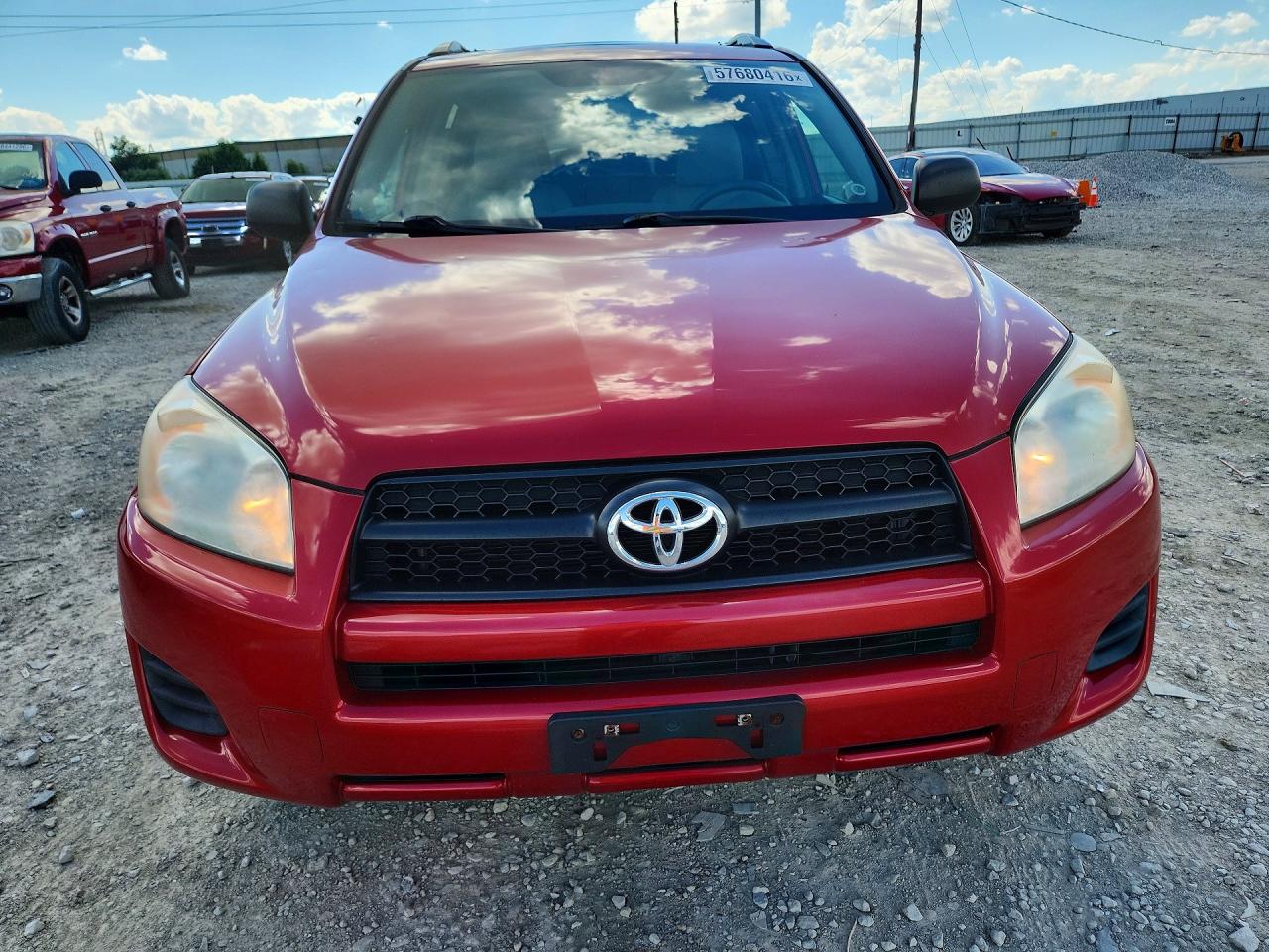 2012 Toyota Rav4 Base Red vin: 2T3BF4DV6CW228539