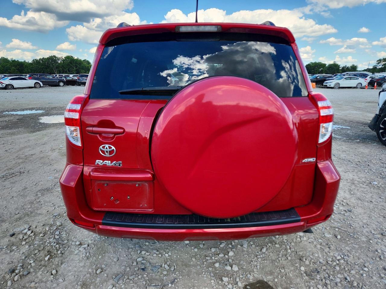 2012 Toyota Rav4 Base Red vin: 2T3BF4DV6CW228539