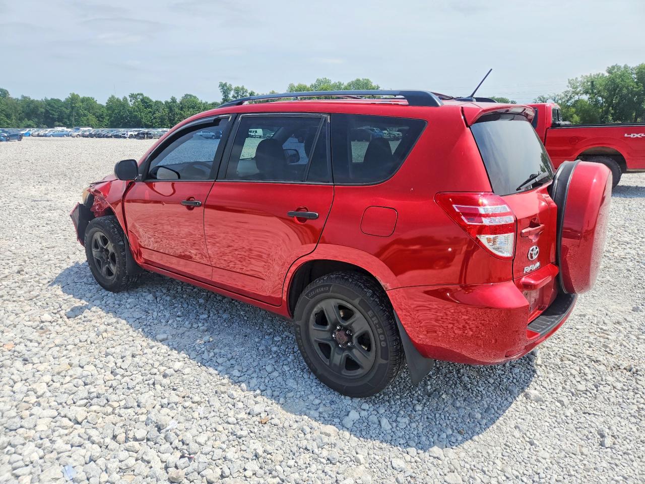 2012 Toyota Rav4 Base Red vin: 2T3BF4DV6CW241470